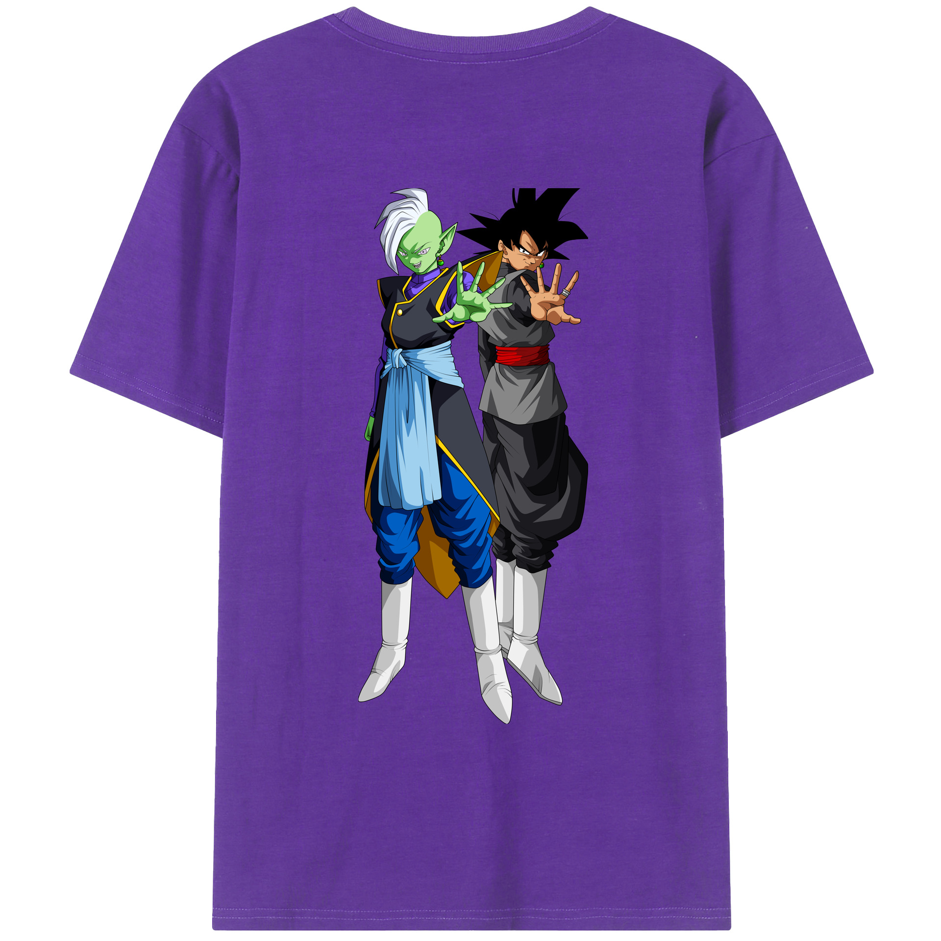 （画像用） ドラゴンボール DRAGON BALL 綿100％ メンズ半袖Tシャツ（バックプリント） 通気性