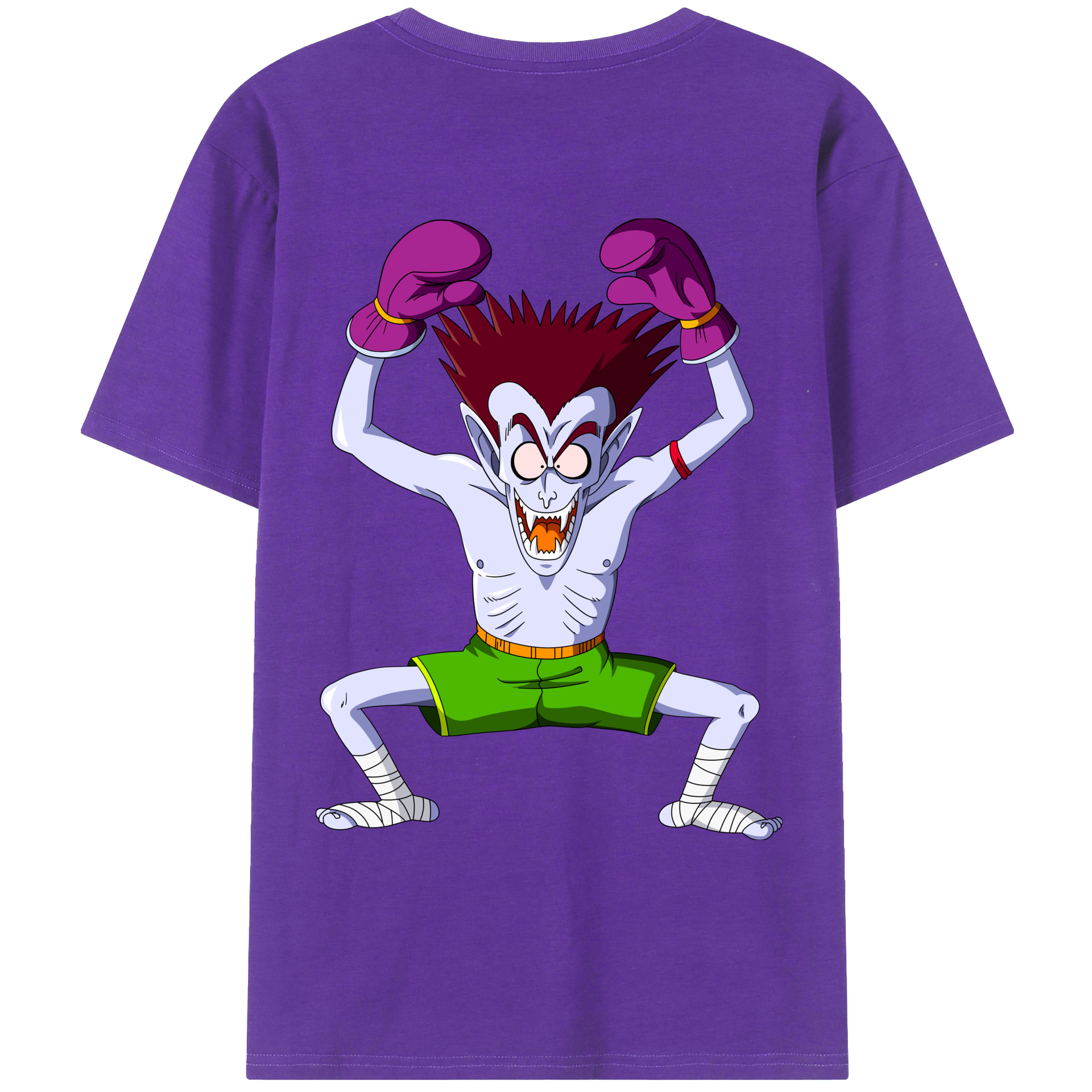 （画像用） ドラゴンボール DRAGON BALL 綿100％ メンズ半袖Tシャツ（バックプリント） 通気性