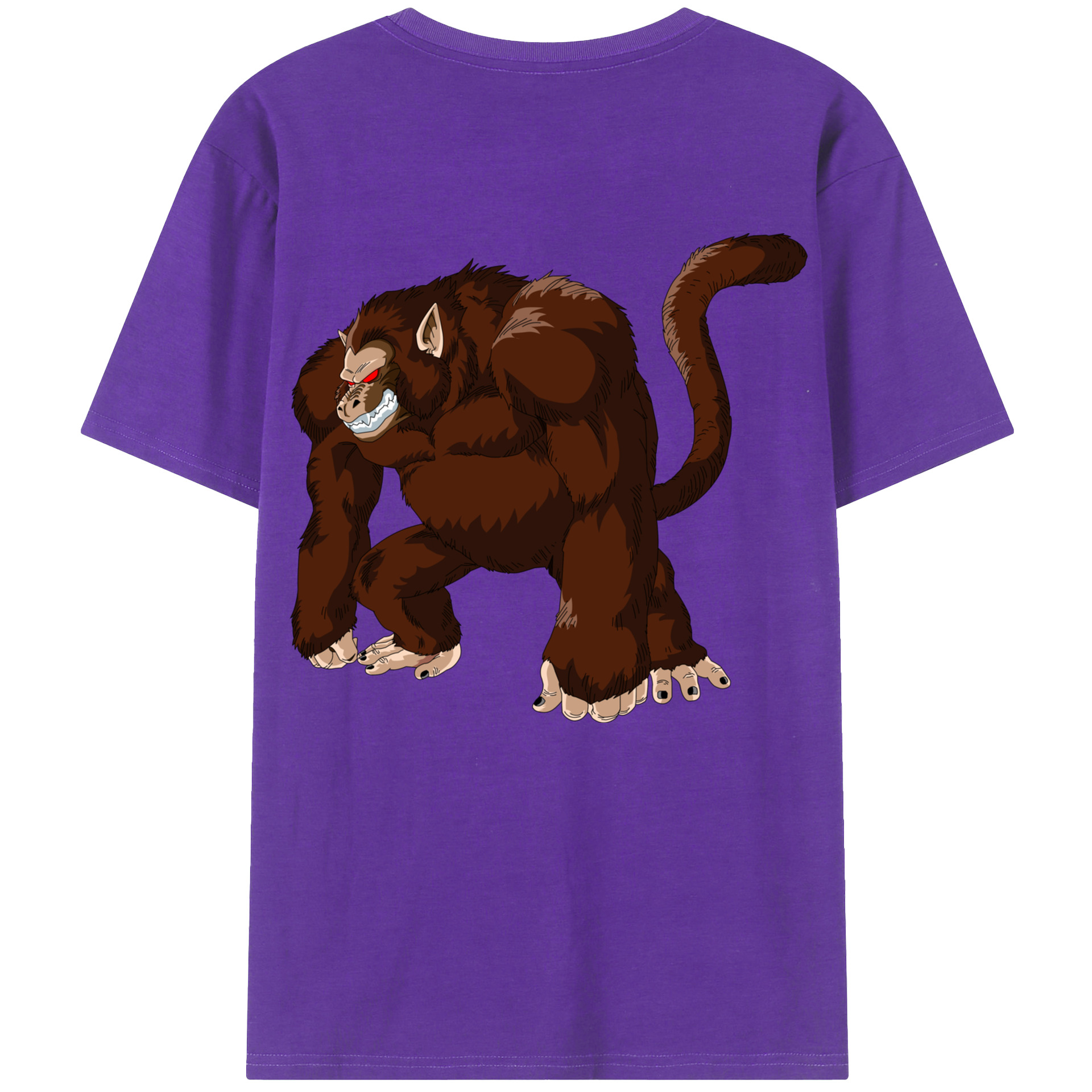 （画像用） ドラゴンボール DRAGON BALL 綿100％ メンズ半袖Tシャツ（バックプリント） 通気性