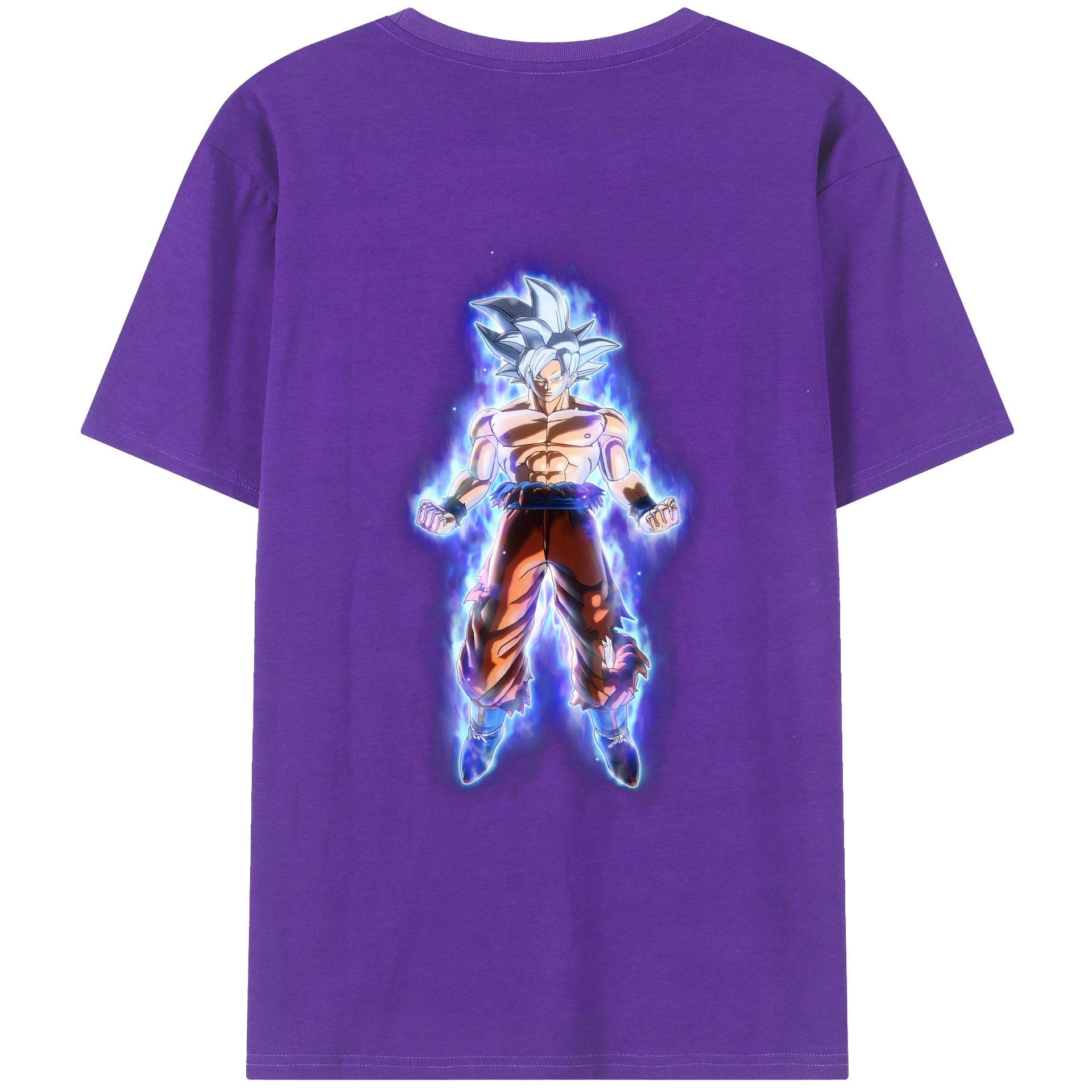 （画像用） ドラゴンボール 孫悟空（そん ごくう）Son Goku カカロット DRAGON BALL Kakarotto 綿100％ メンズ半袖Tシャツ（バックプリント） 通気性