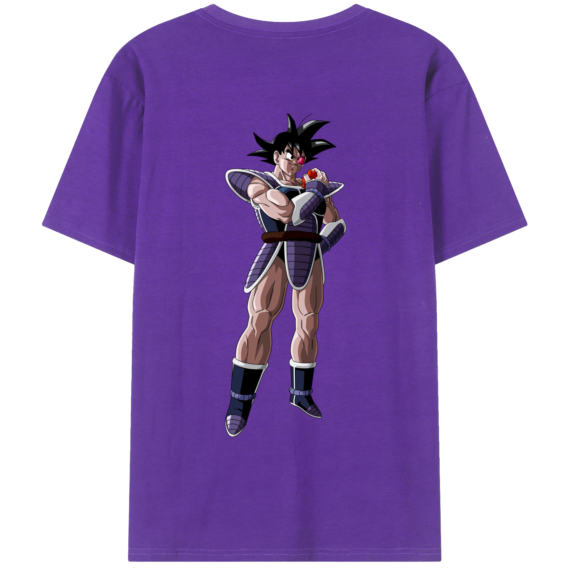 （画像用） ドラゴンボール 孫悟空（そん ごくう）Son Goku カカロット DRAGON BALL Kakarotto 綿100％ メンズ半袖Tシャツ（バックプリント） 通気性