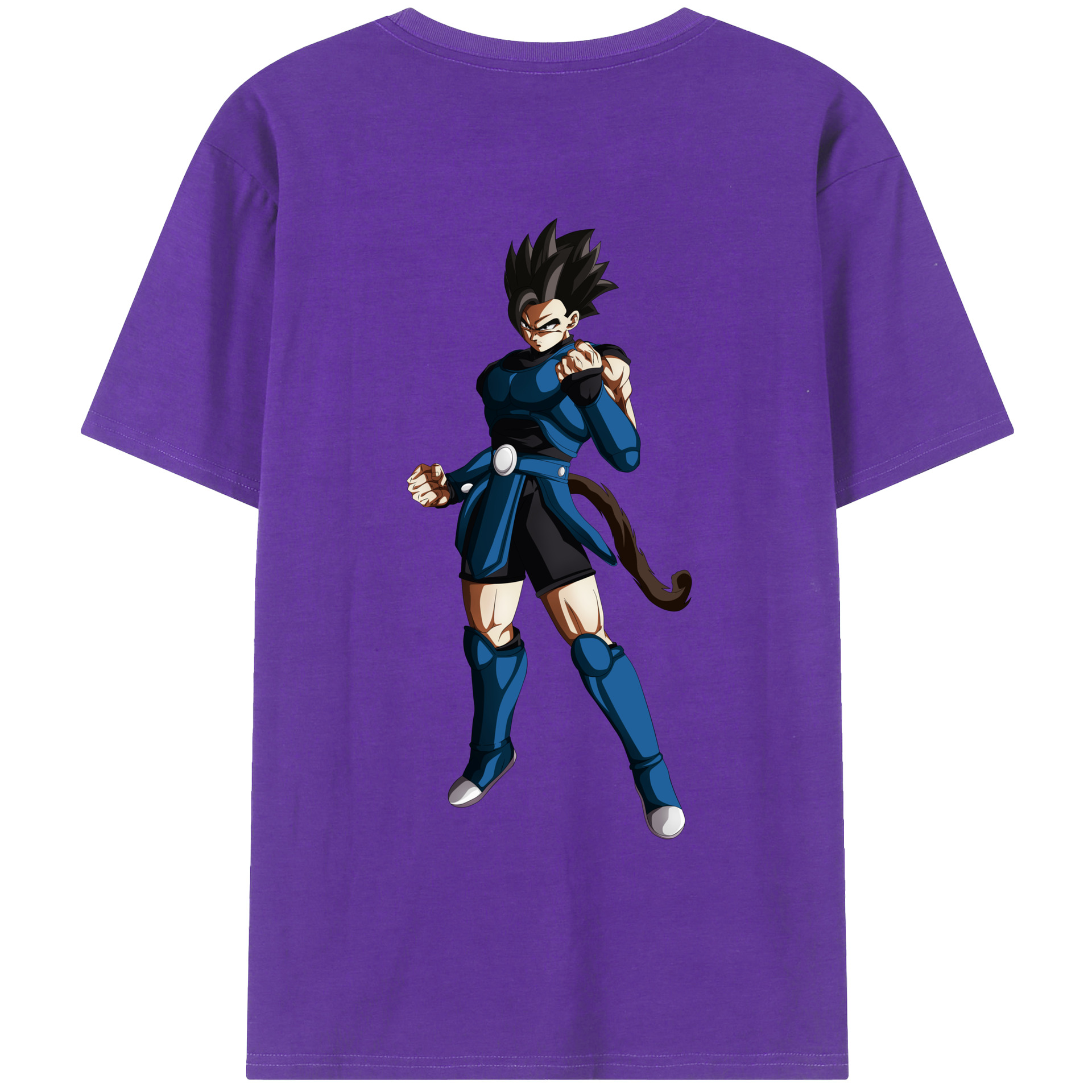 （画像用） ドラゴンボール 孫 悟飯（そんごはん）DRAGON BALL Son Gohan 綿100％ メンズ半袖Tシャツ（バックプリント） 通気性