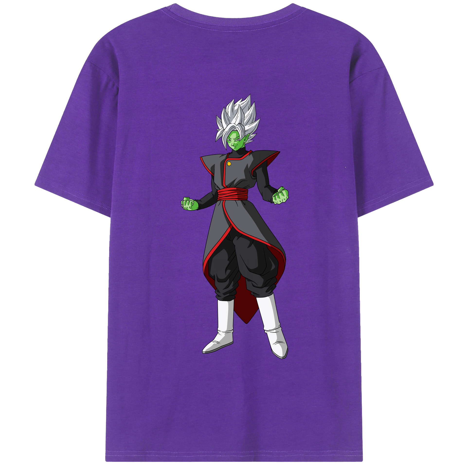 （画像用） ドラゴンボール ベジット DRAGON BALL Vegetto 綿100％ メンズ半袖Tシャツ（バックプリント） 通気性