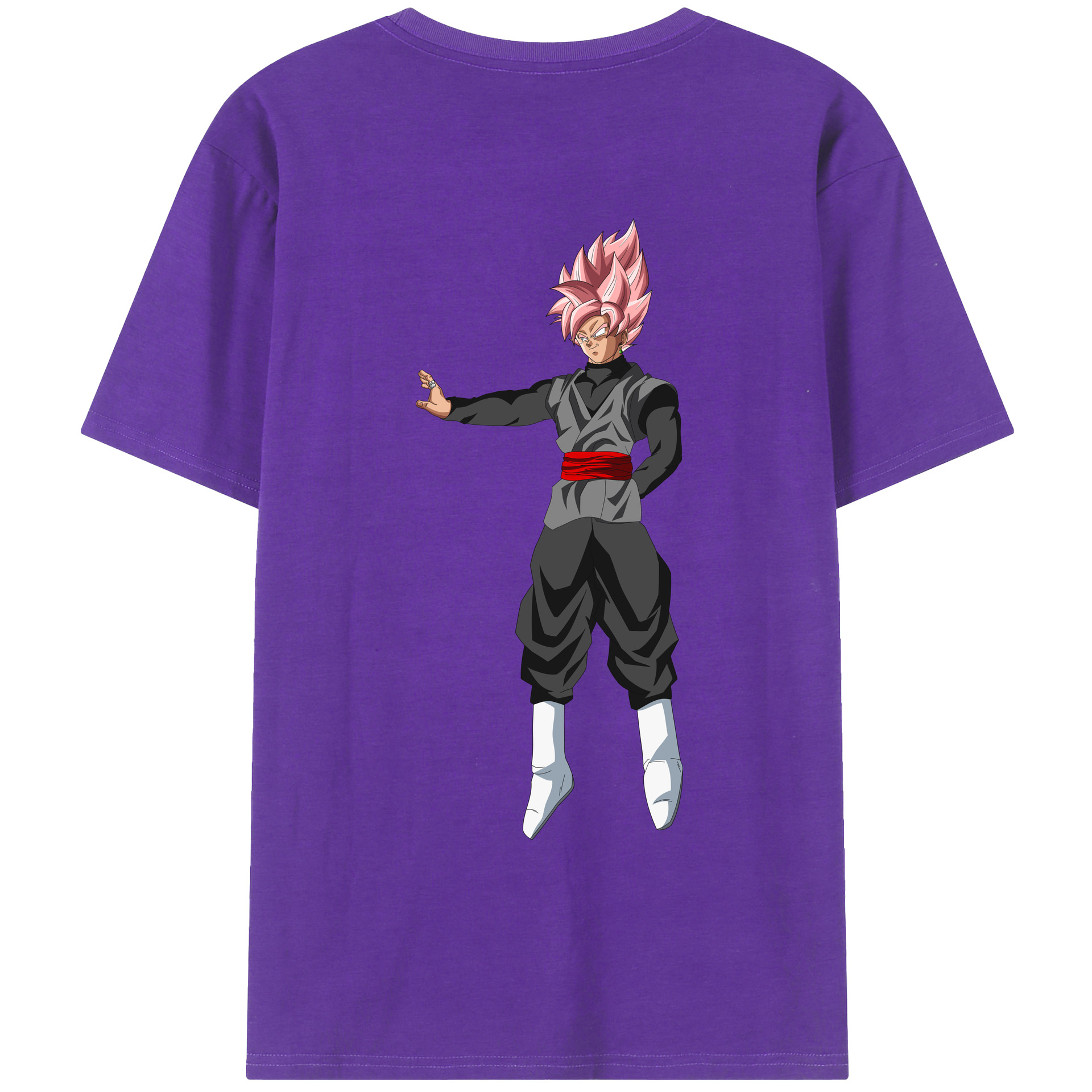 （画像用） ドラゴンボール ベジット DRAGON BALL Vegetto 綿100％ メンズ半袖Tシャツ（バックプリント） 通気性