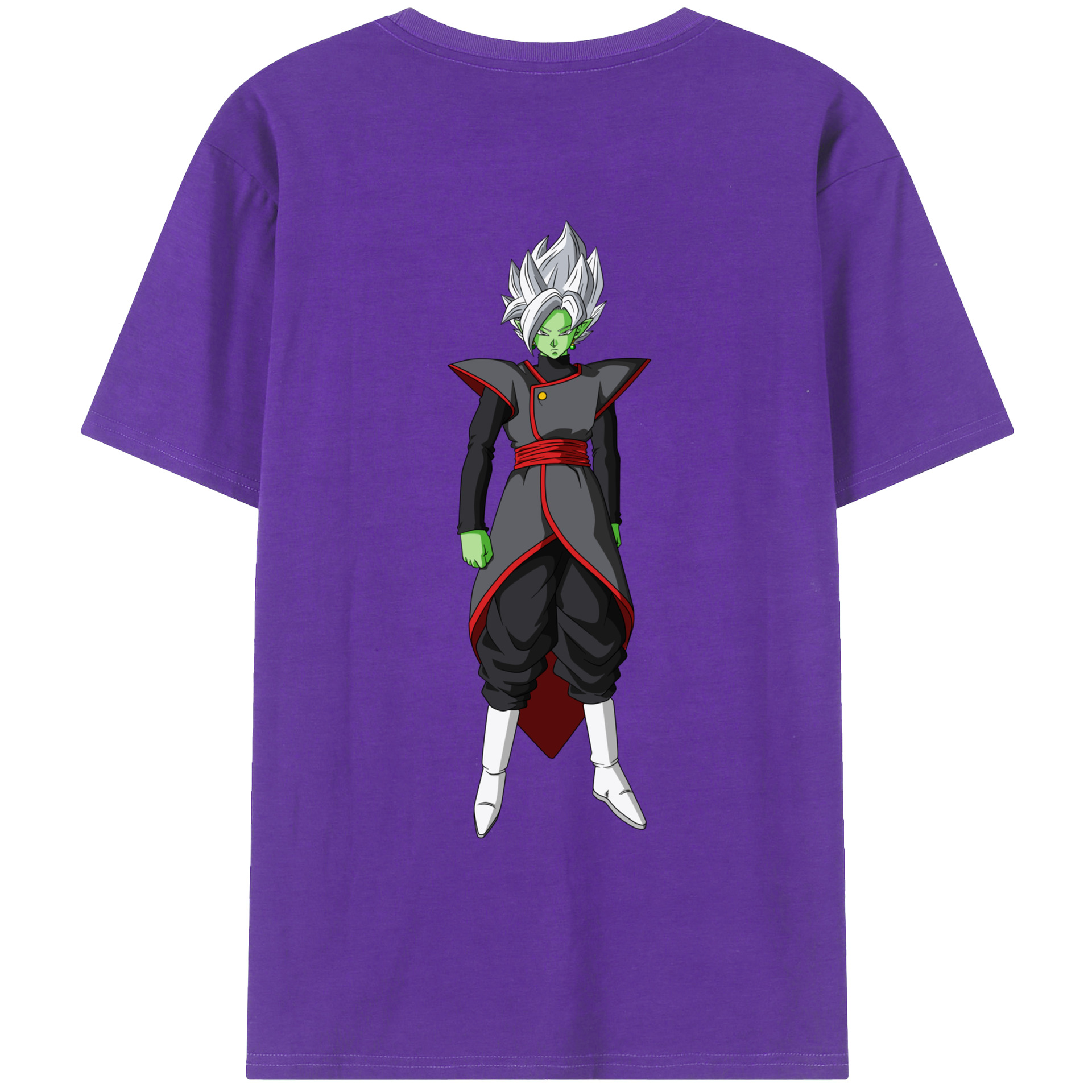 （画像用） ドラゴンボール ベジット DRAGON BALL Vegetto 綿100％ メンズ半袖Tシャツ（バックプリント） 通気性