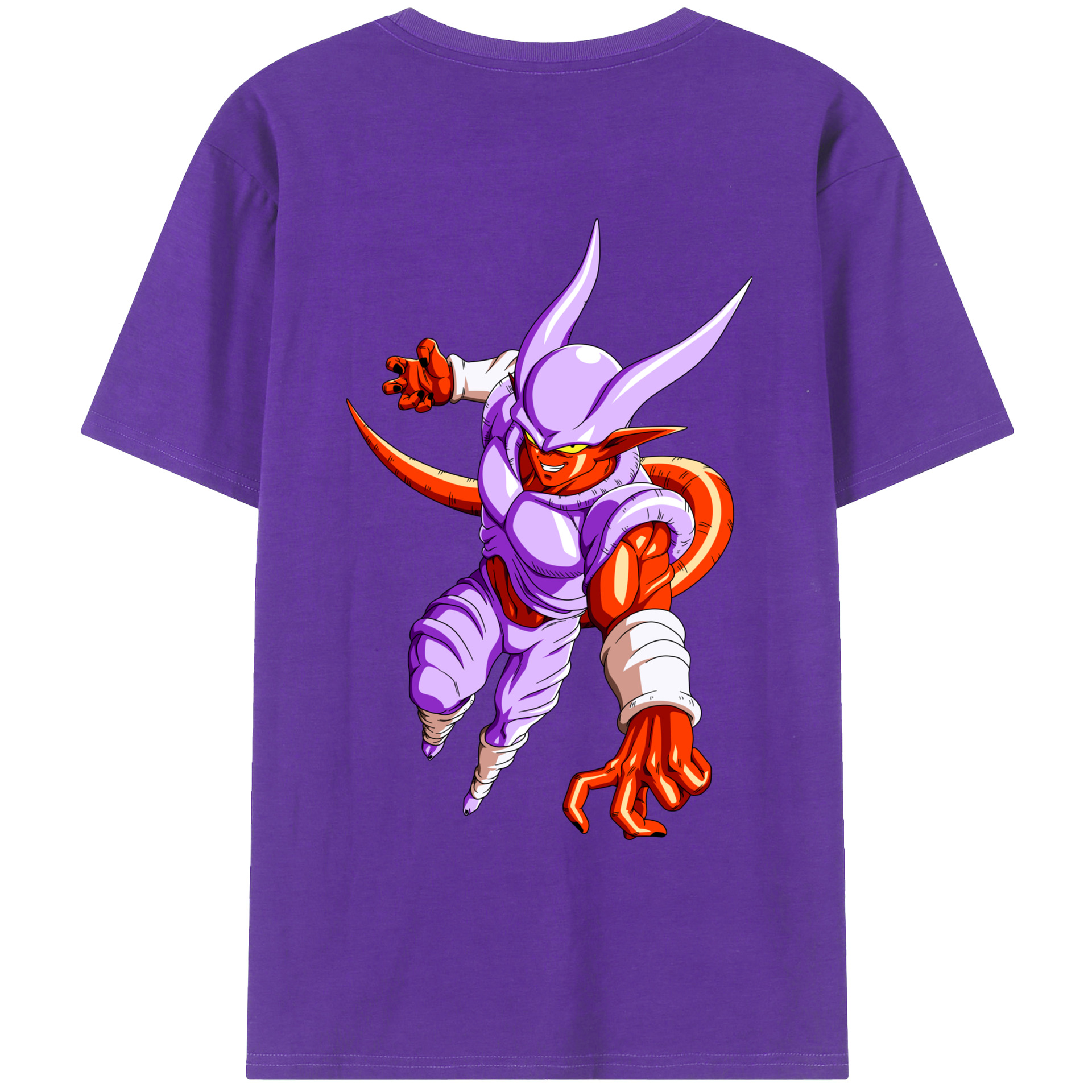 （画像用） ドラゴンボール ジャネンバ DRAGON BALL Janemba 綿100％ メンズ半袖Tシャツ（バックプリント） 通気性
