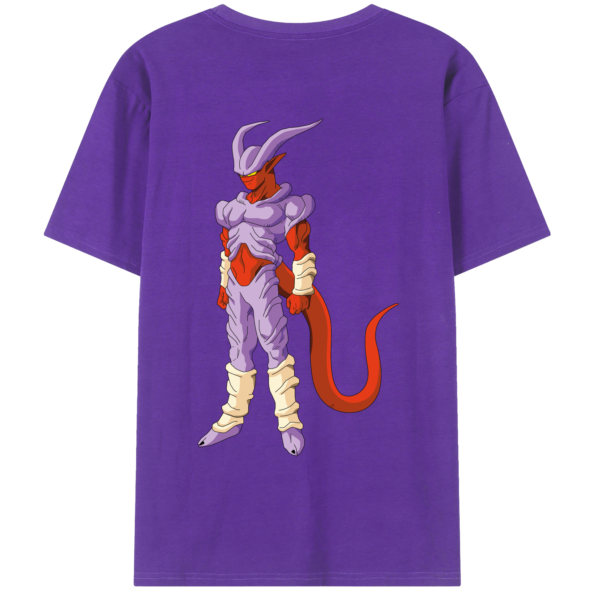 （画像用） ドラゴンボール ジャネンバ DRAGON BALL Janemba 綿100％ メンズ半袖Tシャツ（バックプリント） 通気性
