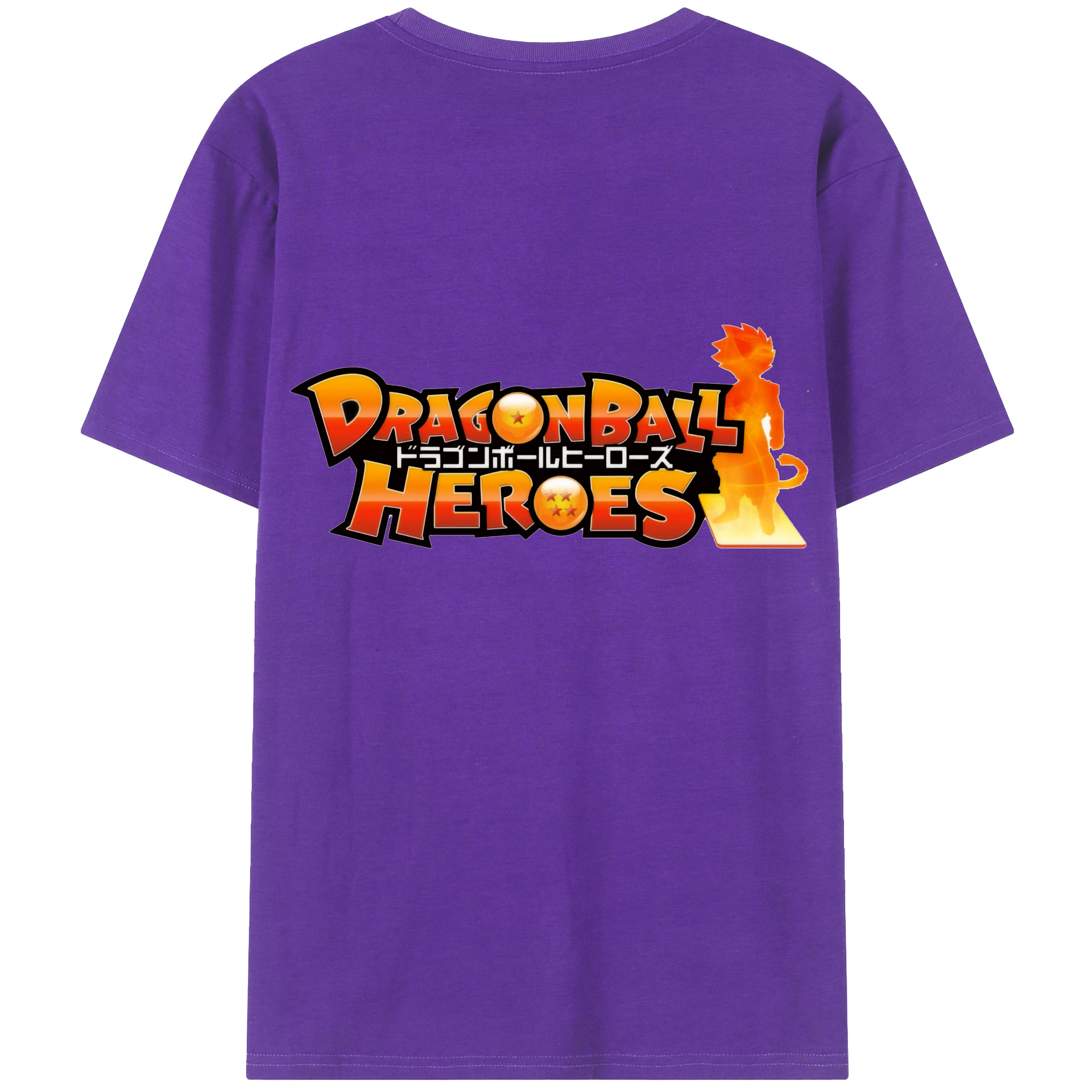 （画像用） ドラゴンボール DRAGON BALL 綿100％ メンズ半袖Tシャツ（バックプリント） 通気性