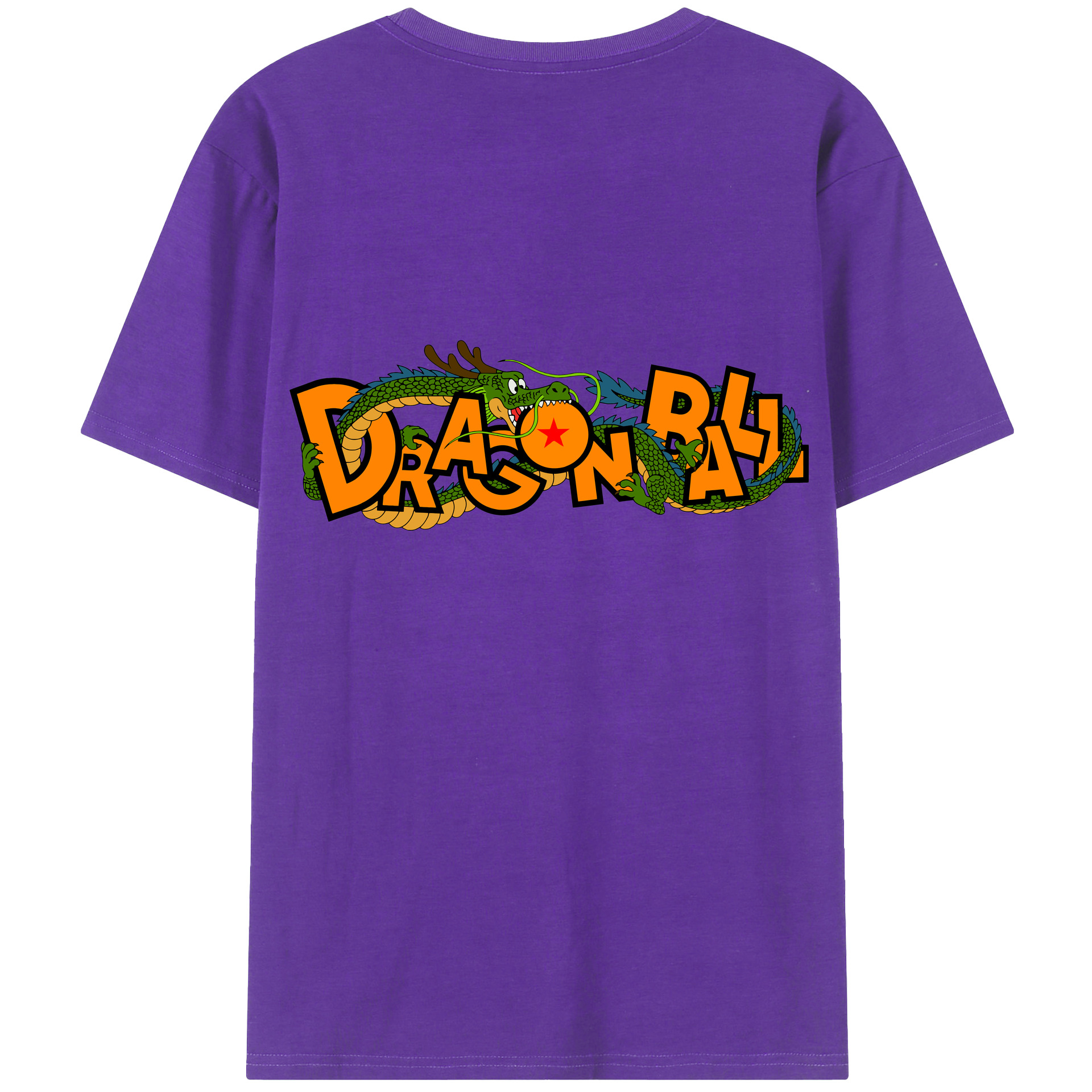 （画像用） ドラゴンボール DRAGON BALL 綿100％ メンズ半袖Tシャツ（バックプリント） 通気性