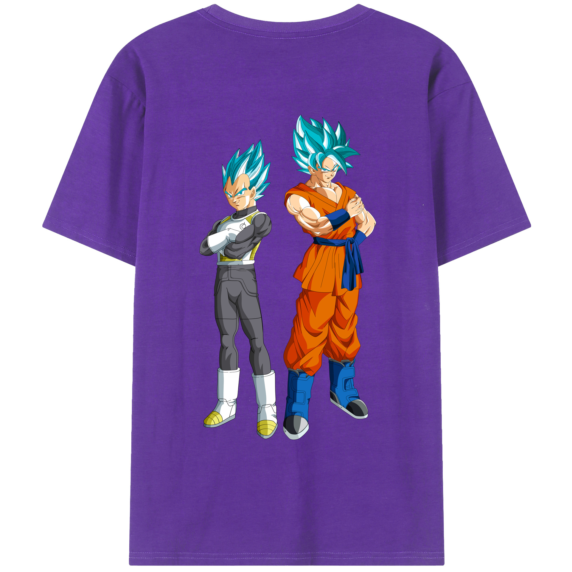 （画像用） ドラゴンボール DRAGON BALL 綿100％ メンズ半袖Tシャツ（バックプリント） 通気性