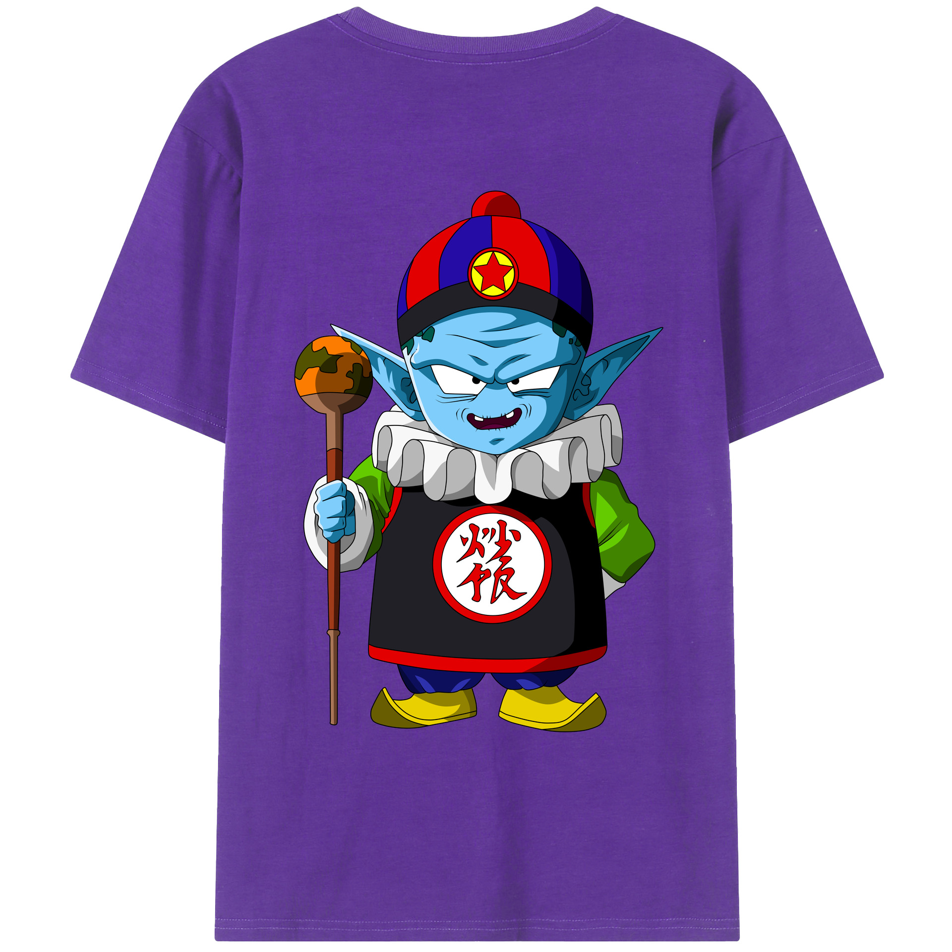 （画像用） ドラゴンボール DRAGON BALL 綿100％ メンズ半袖Tシャツ（バックプリント） 通気性