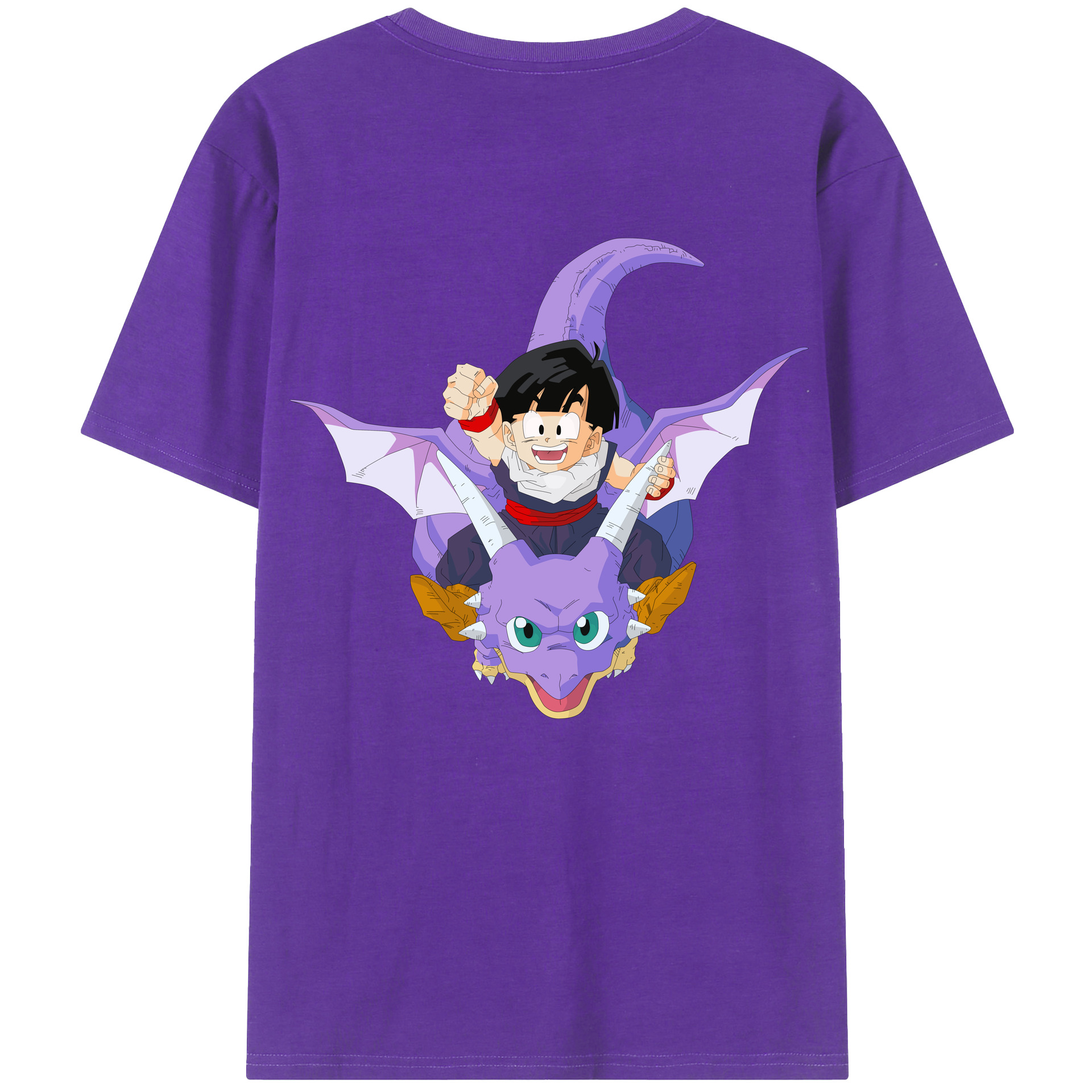 （画像用） ドラゴンボール DRAGON BALL 綿100％ メンズ半袖Tシャツ（バックプリント） 通気性