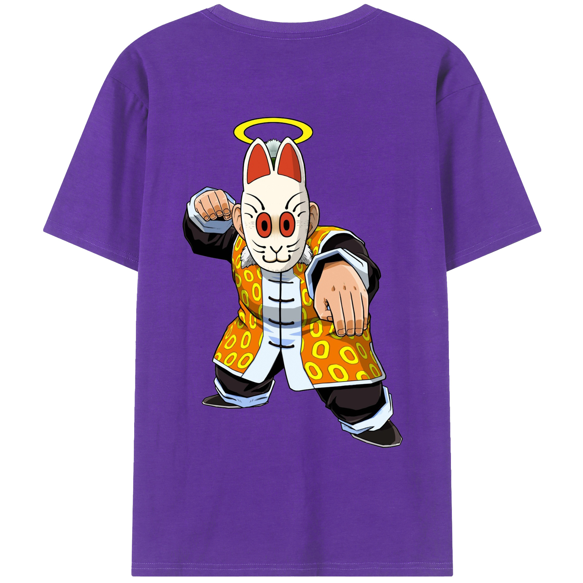 （画像用） ドラゴンボール DRAGON BALL 綿100％ メンズ半袖Tシャツ（バックプリント） 通気性