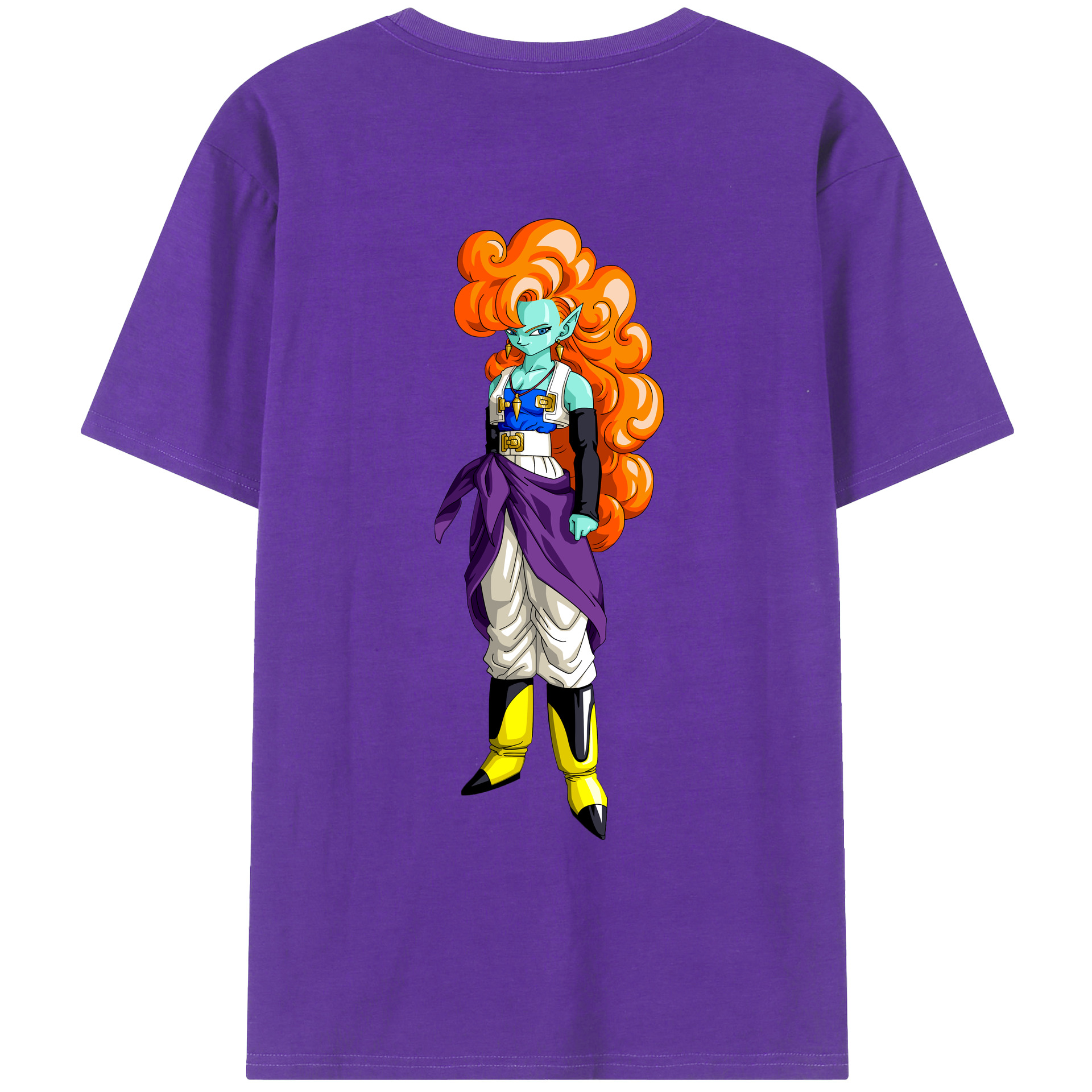 （画像用） ドラゴンボール DRAGON BALL 綿100％ メンズ半袖Tシャツ（バックプリント） 通気性