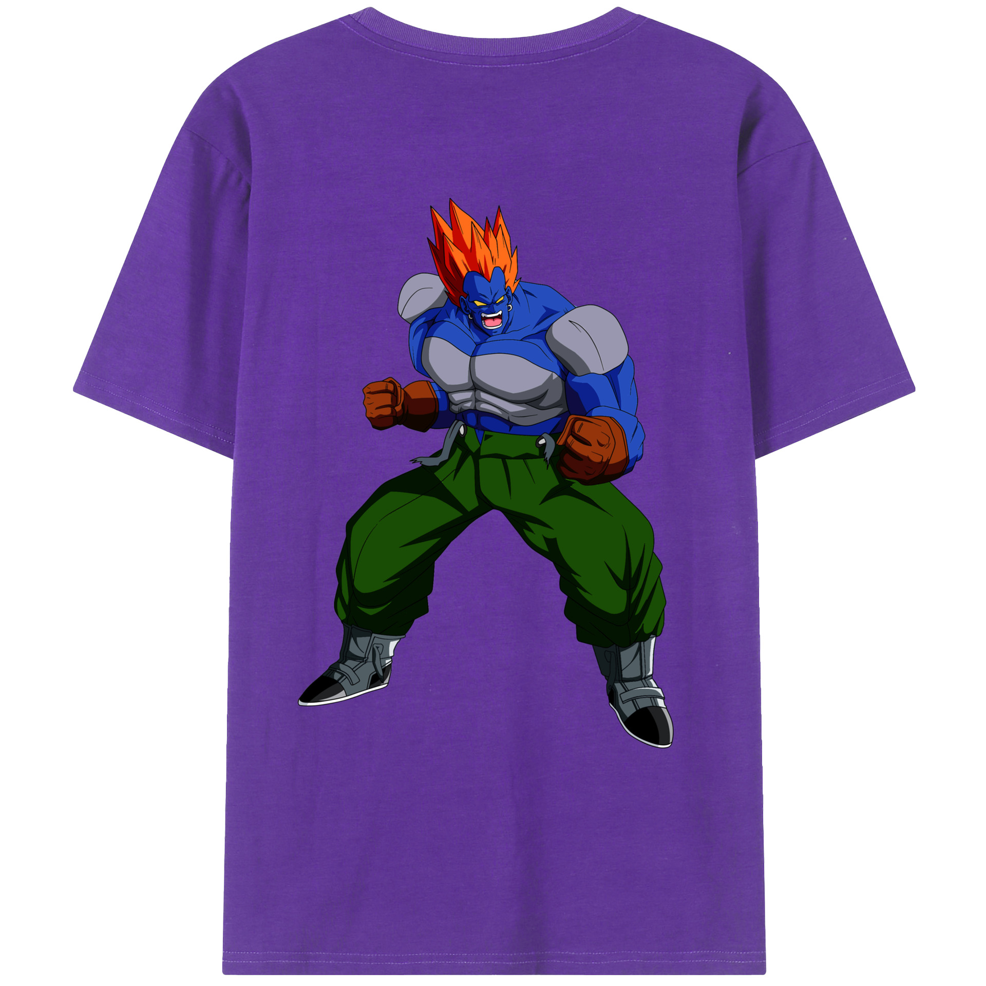 （画像用） ドラゴンボール DRAGON BALL 綿100％ メンズ半袖Tシャツ（バックプリント） 通気性