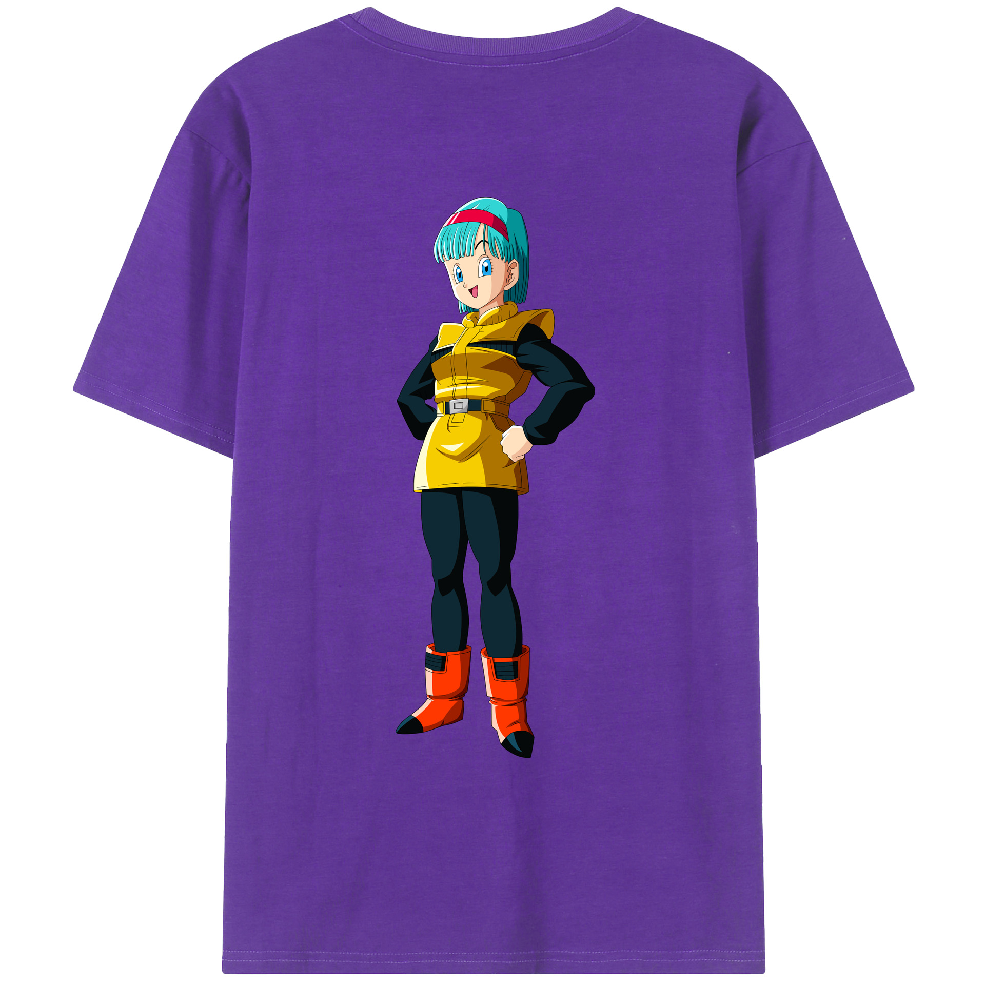 （画像用） ドラゴンボール DRAGON BALL 綿100％ メンズ半袖Tシャツ（バックプリント） 通気性
