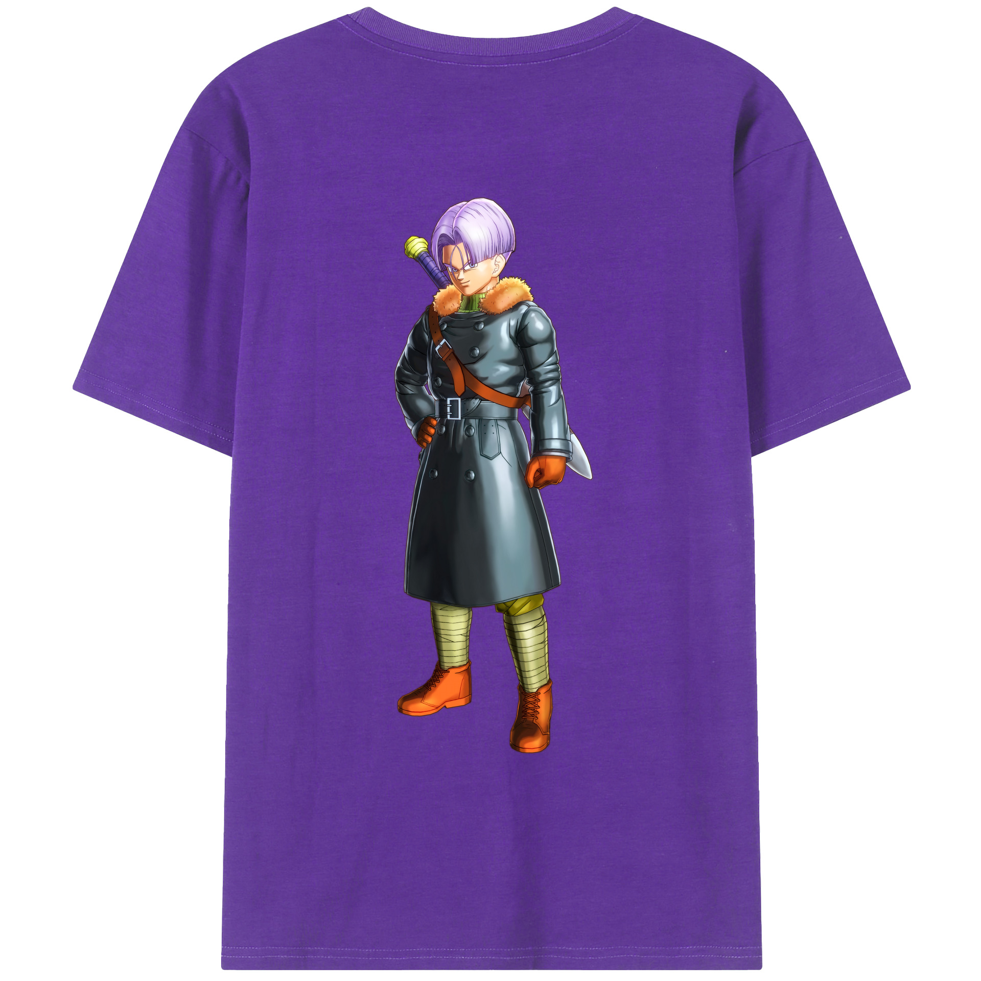 （画像用） ドラゴンボール DRAGON BALL 綿100％ メンズ半袖Tシャツ（バックプリント） 通気性