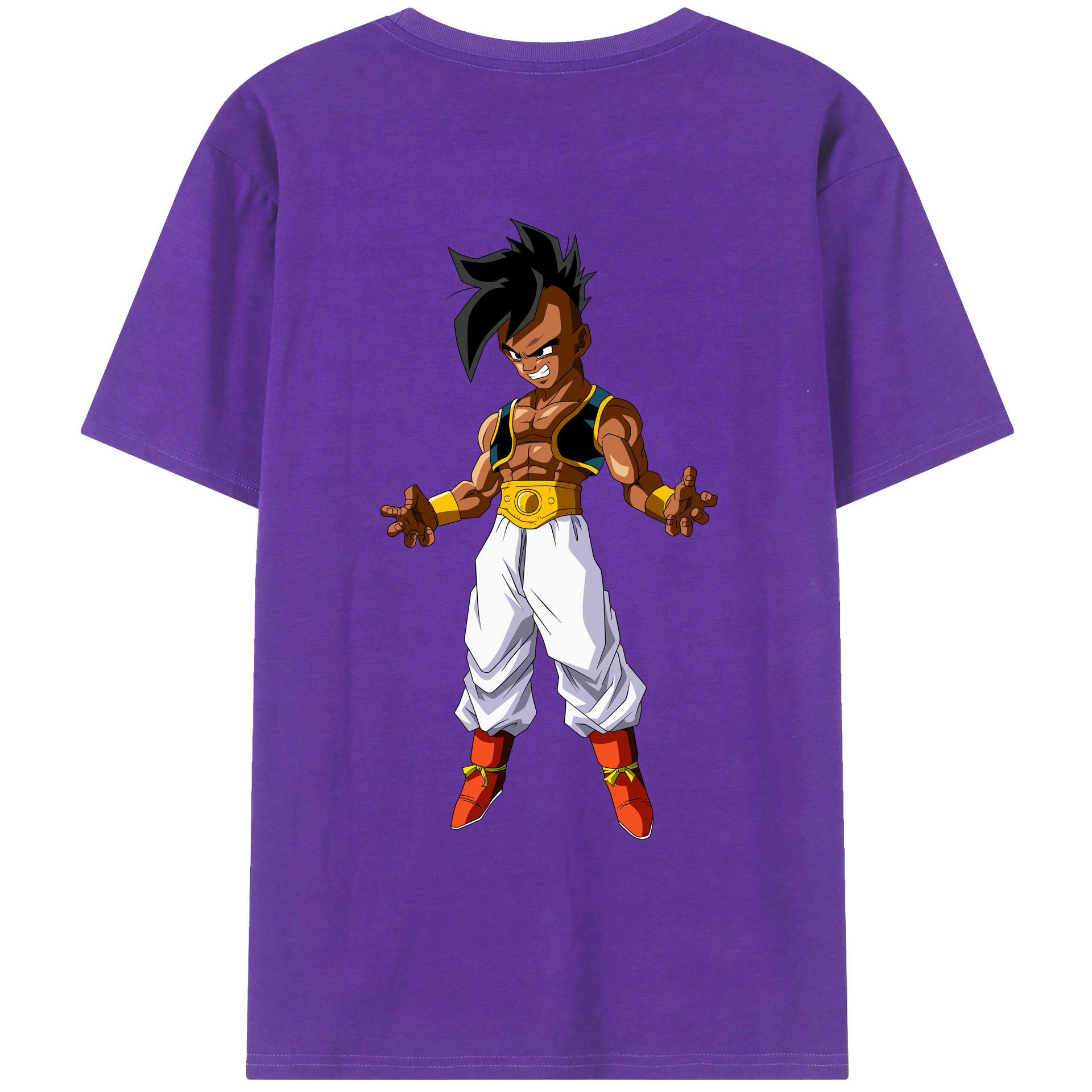 （画像用） ドラゴンボール DRAGON BALL 綿100％ メンズ半袖Tシャツ（バックプリント） 通気性