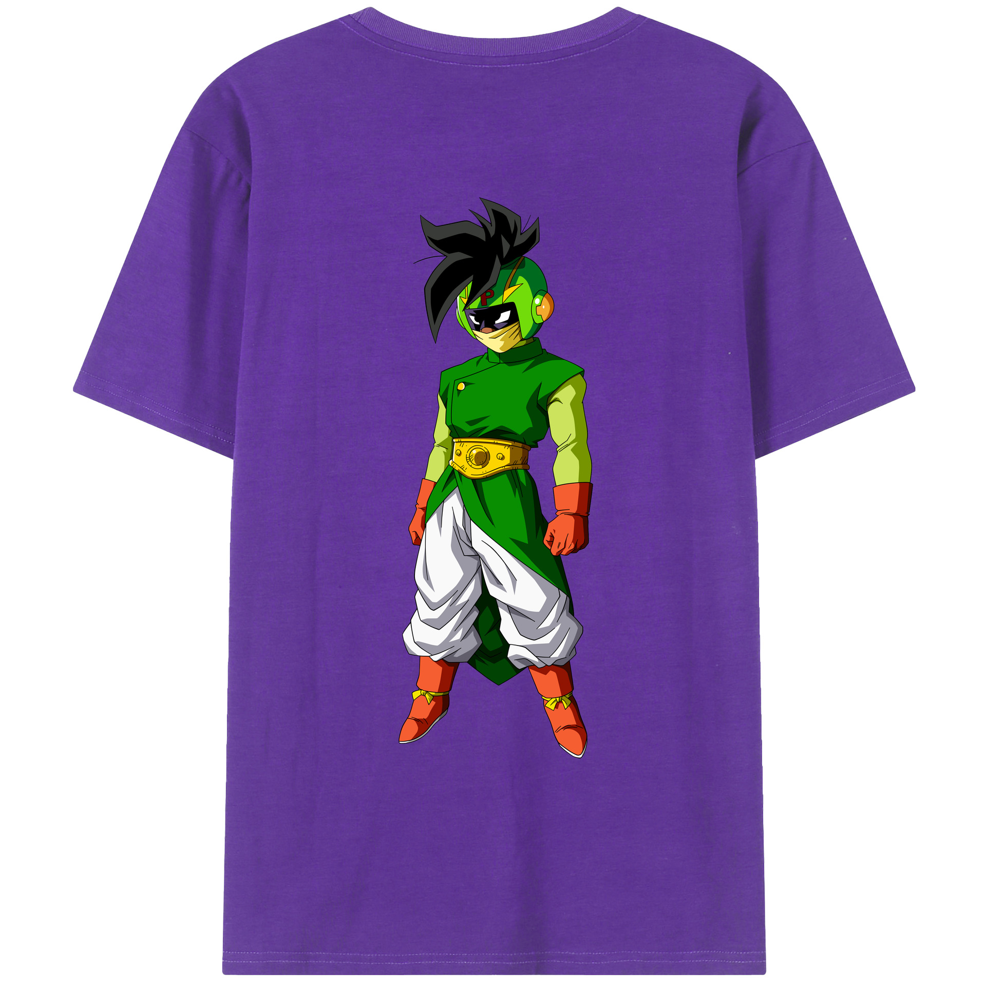 （画像用） ドラゴンボール DRAGON BALL 綿100％ メンズ半袖Tシャツ（バックプリント） 通気性