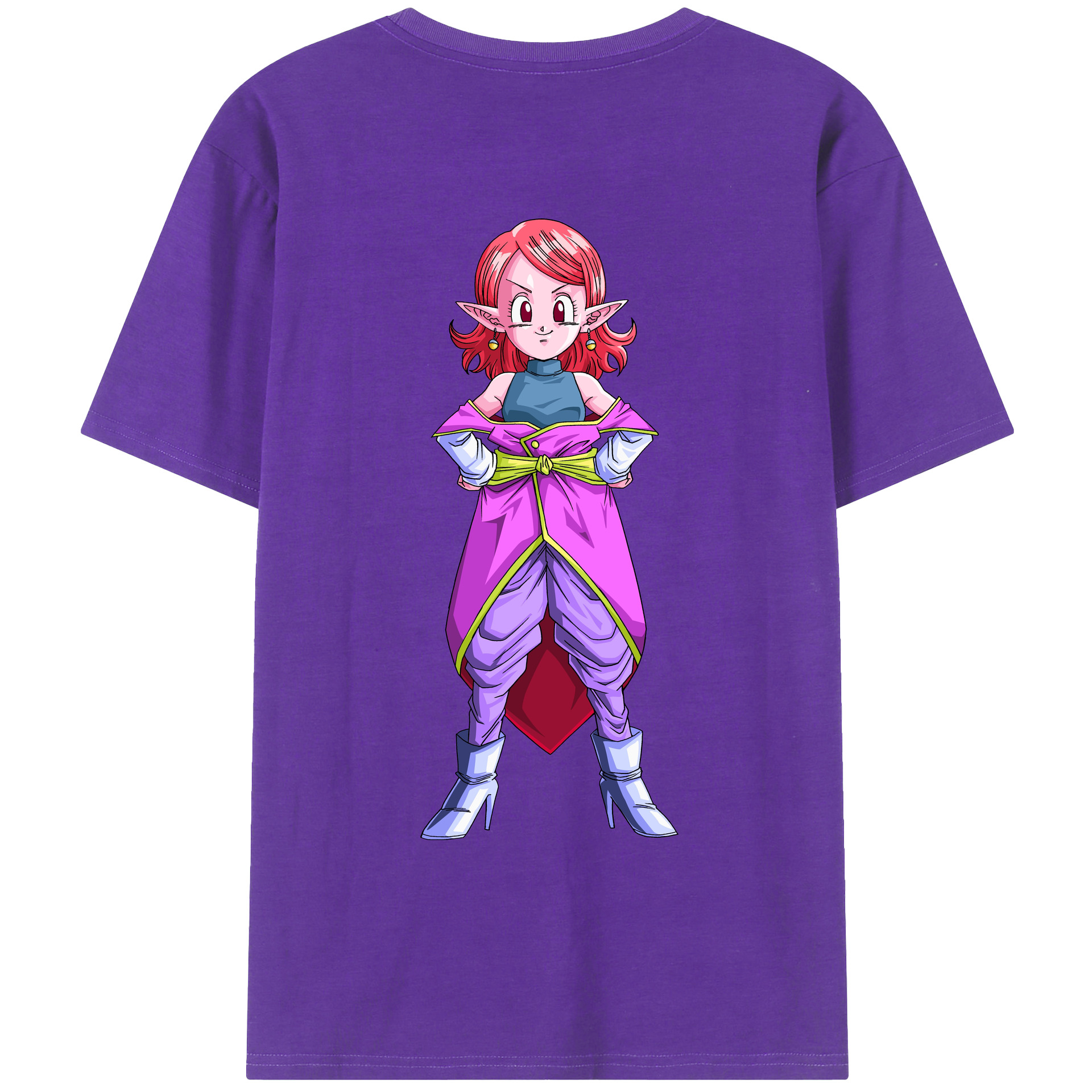 （画像用） ドラゴンボール DRAGON BALL 綿100％ メンズ半袖Tシャツ（バックプリント） 通気性