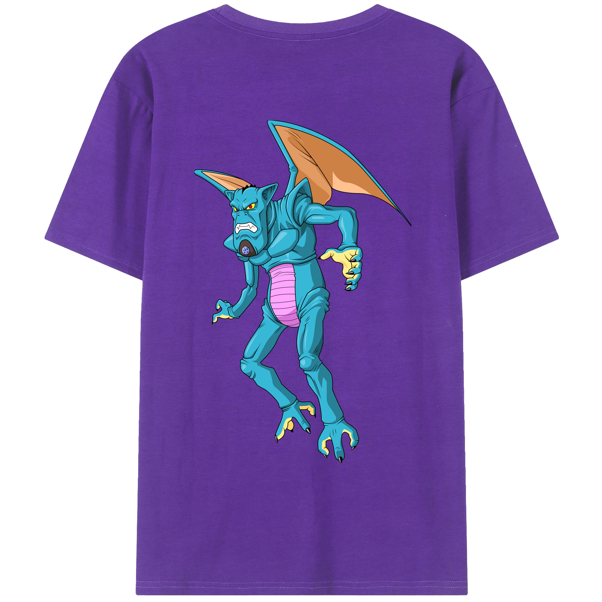 （画像用） ドラゴンボール DRAGON BALL 綿100％ メンズ半袖Tシャツ（バックプリント） 通気性