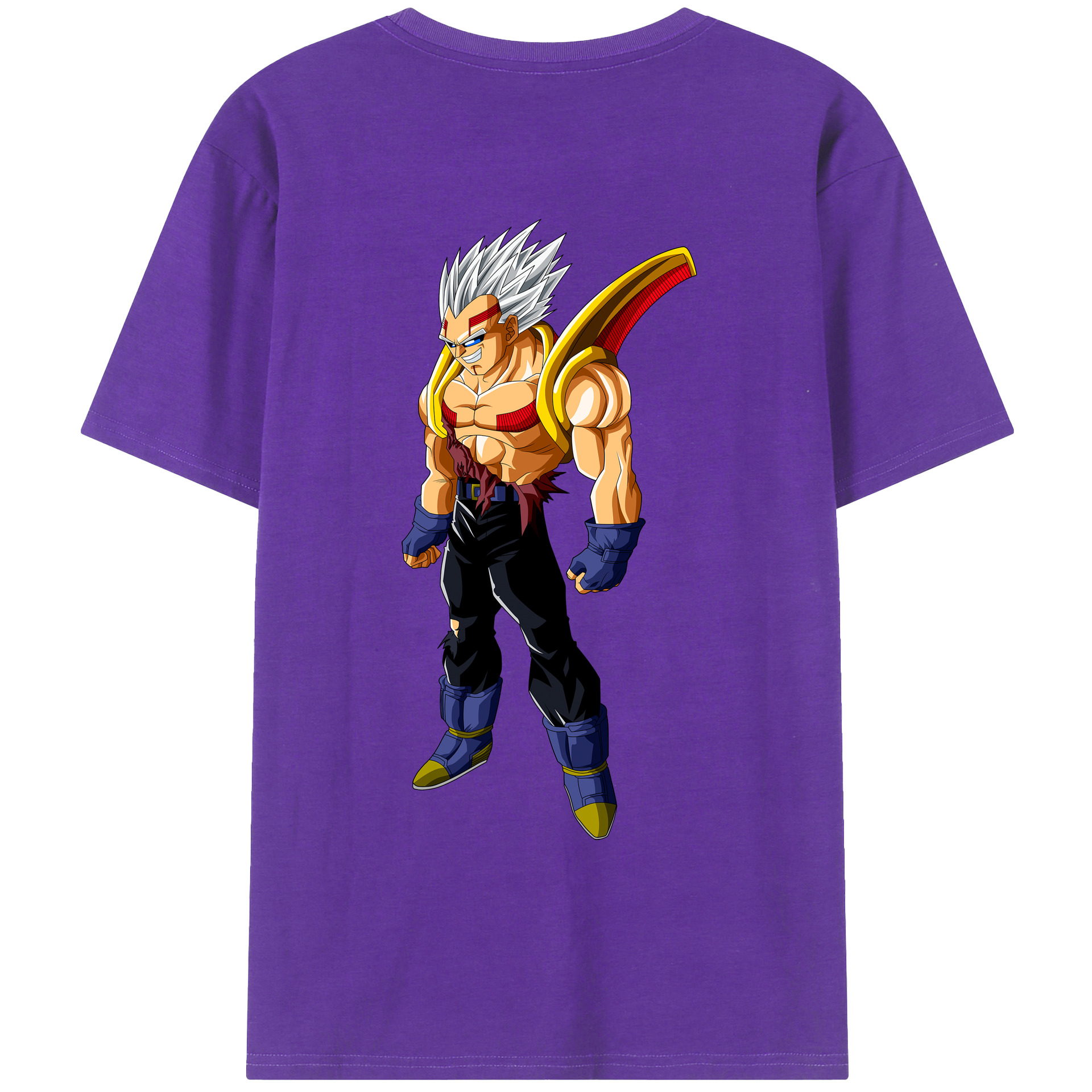 （画像用） ドラゴンボール DRAGON BALL 綿100％ メンズ半袖Tシャツ（バックプリント） 通気性