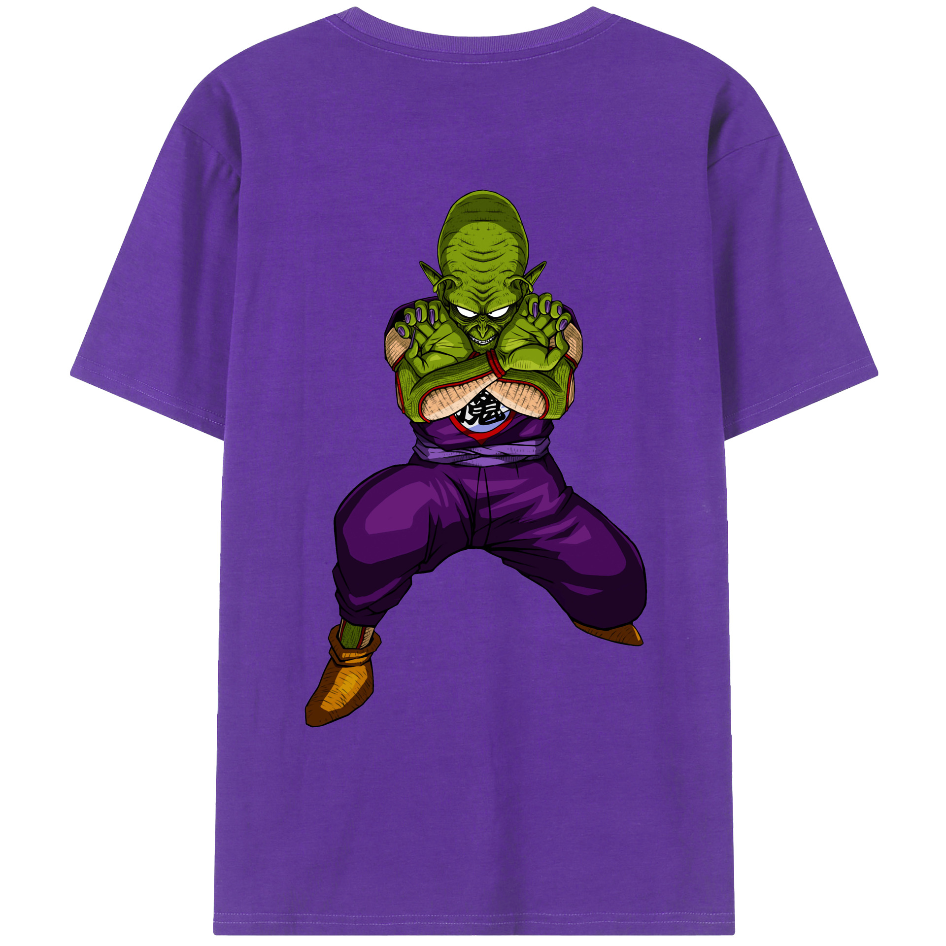 （画像用） ドラゴンボール DRAGON BALL 綿100％ メンズ半袖Tシャツ（バックプリント） 通気性