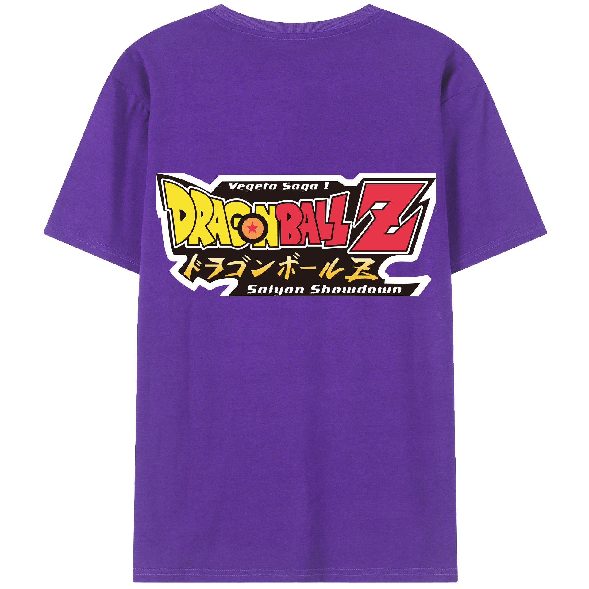 （画像用） ドラゴンボール DRAGON BALL 綿100％ メンズ半袖Tシャツ（バックプリント） 通気性