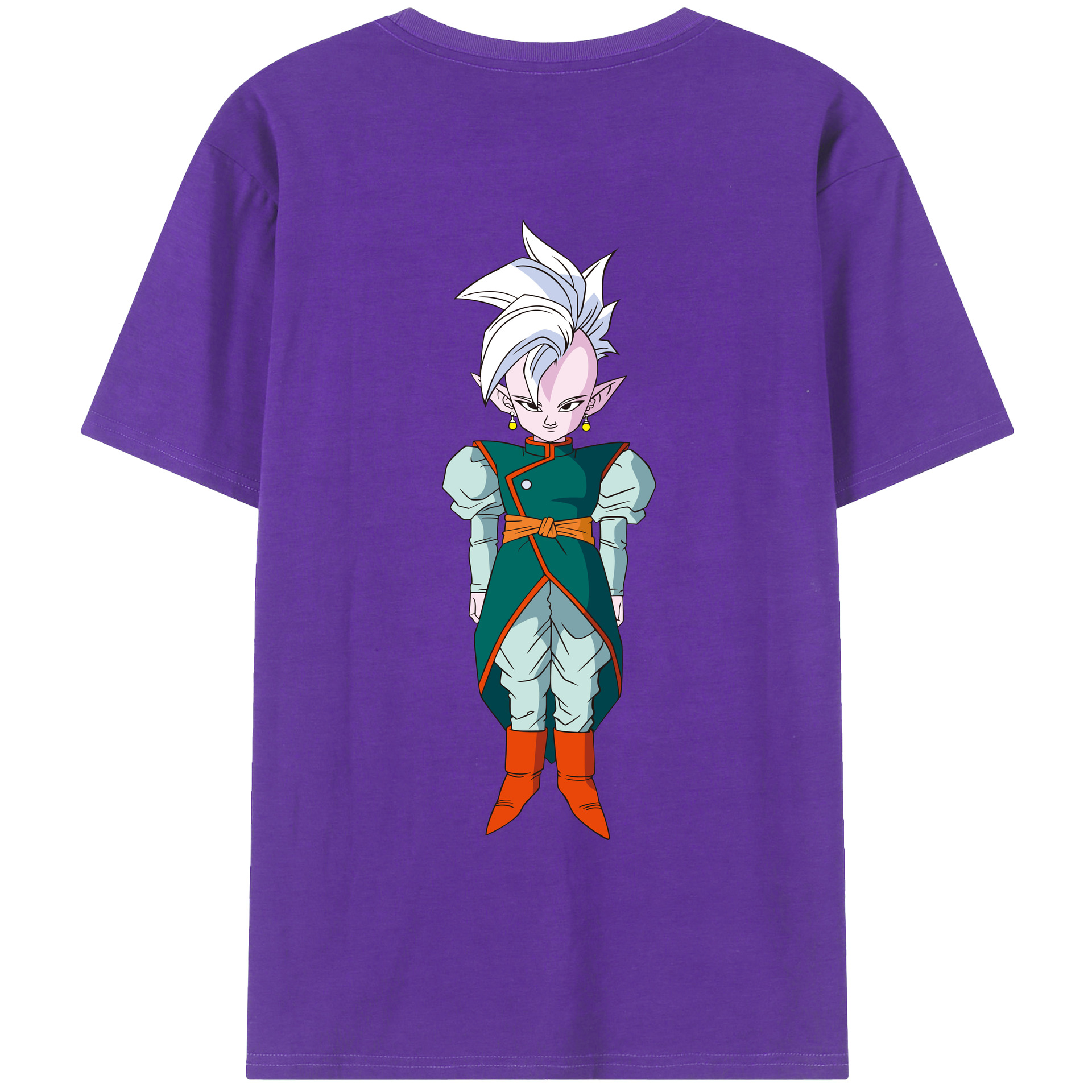 （画像用） ドラゴンボール DRAGON BALL 綿100％ メンズ半袖Tシャツ（バックプリント） 通気性
