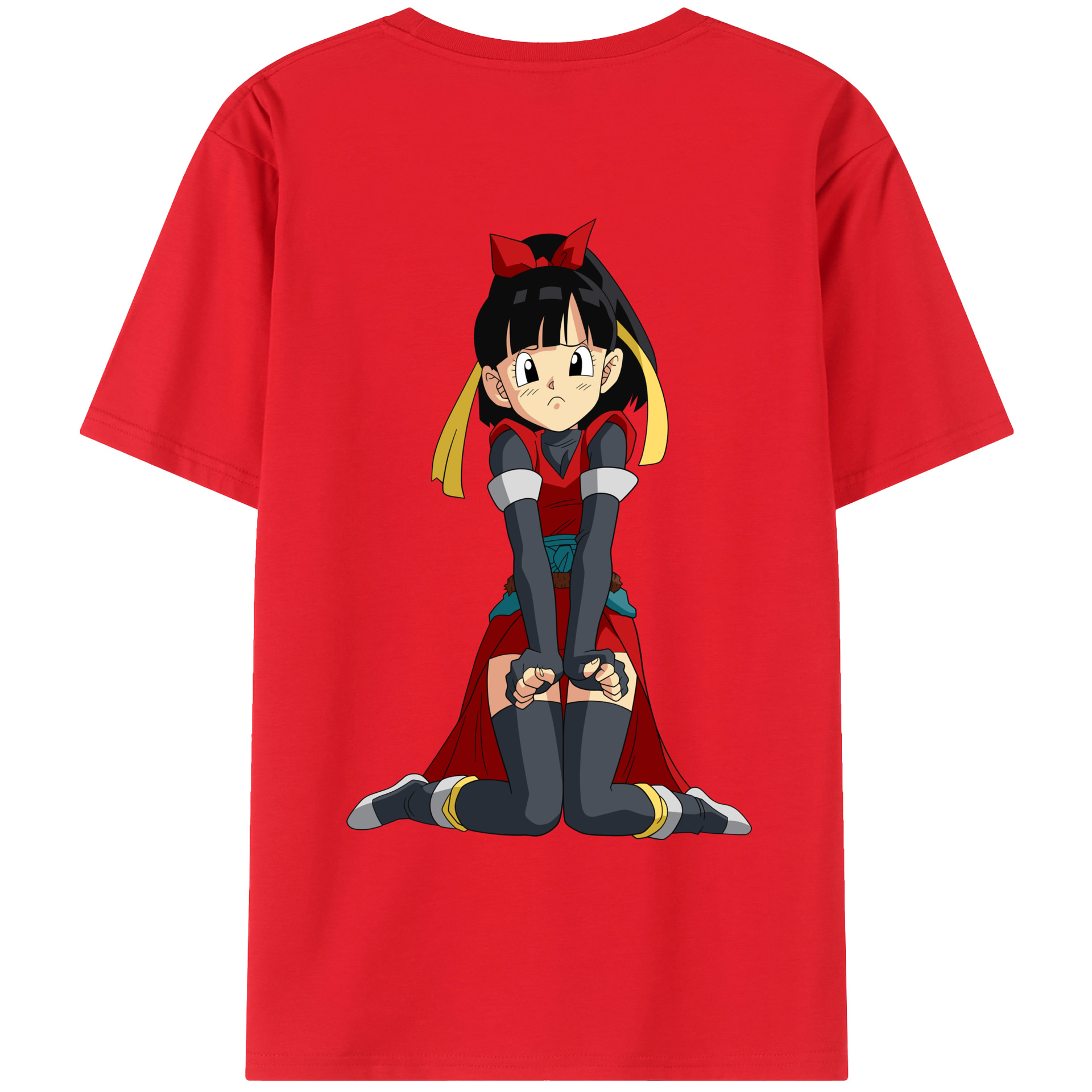 （画像用） ドラゴンボール パン DRAGON BALL Pan 綿100％ メンズ半袖Tシャツ（バックプリント） 通気性