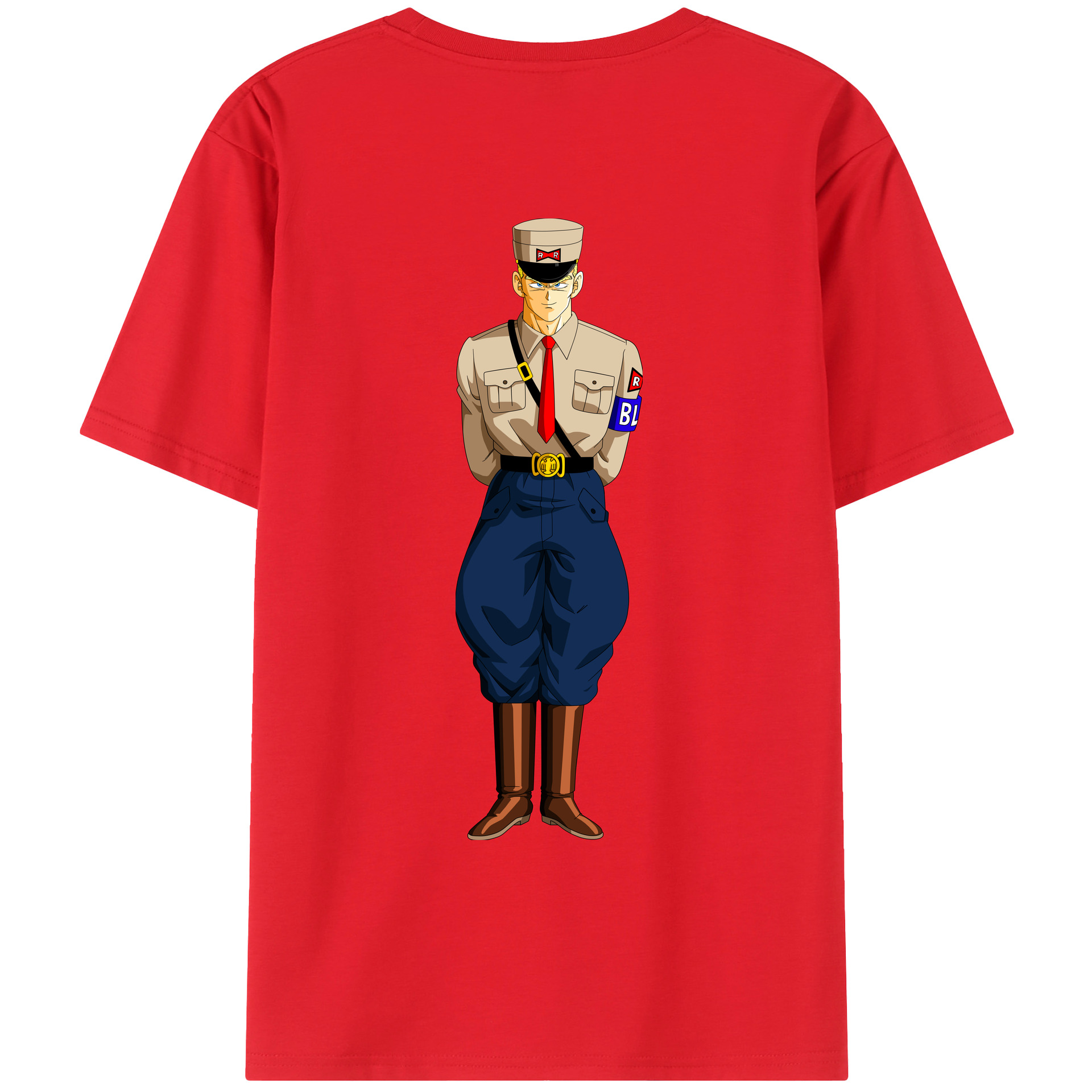 （画像用） ドラゴンボール DRAGON BALL 綿100％ メンズ半袖Tシャツ（バックプリント） 通気性