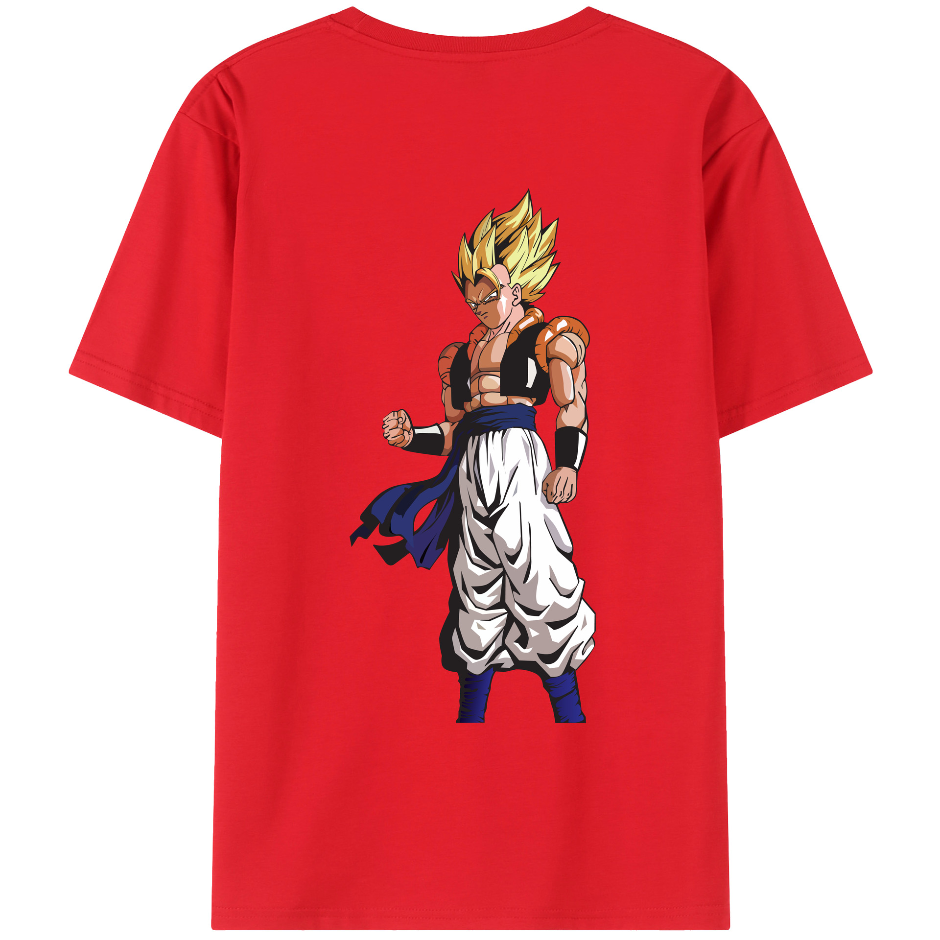 （画像用） ドラゴンボール DRAGON BALL 綿100％ メンズ半袖Tシャツ（バックプリント） 通気性