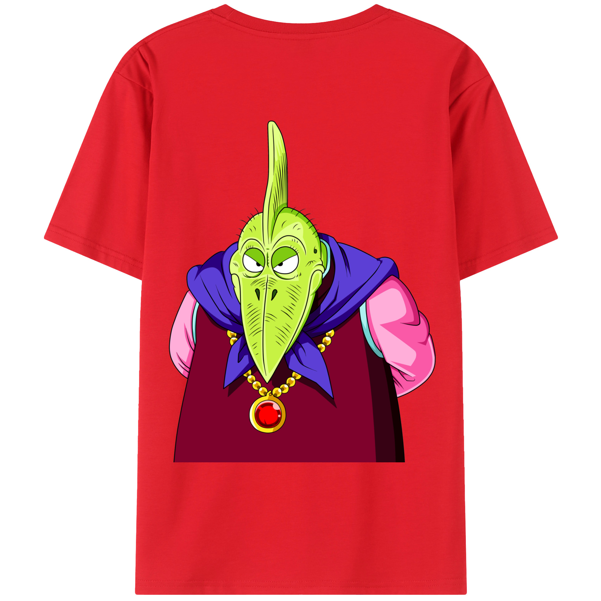 （画像用） ドラゴンボール DRAGON BALL 綿100％ メンズ半袖Tシャツ（バックプリント） 通気性