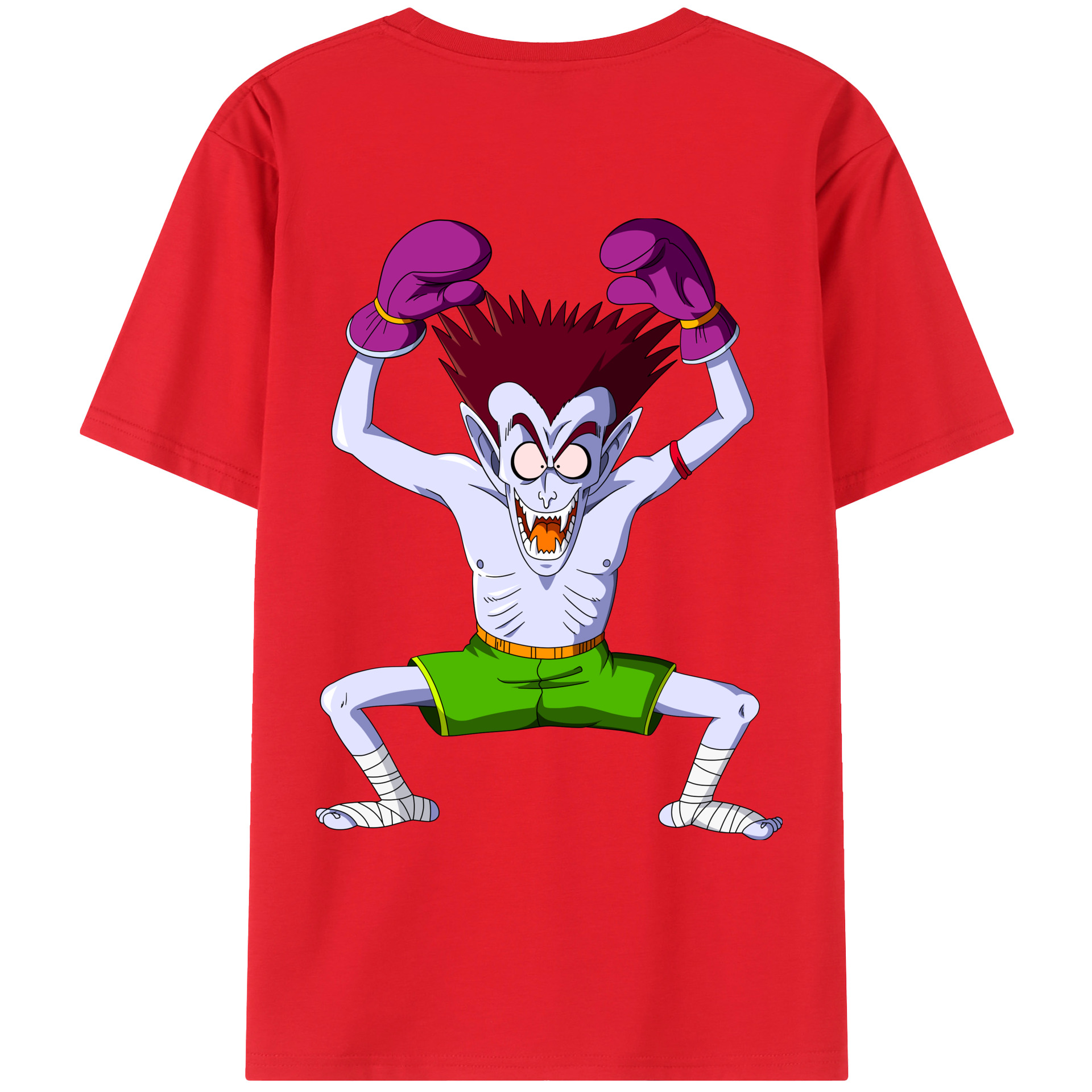 （画像用） ドラゴンボール DRAGON BALL 綿100％ メンズ半袖Tシャツ（バックプリント） 通気性