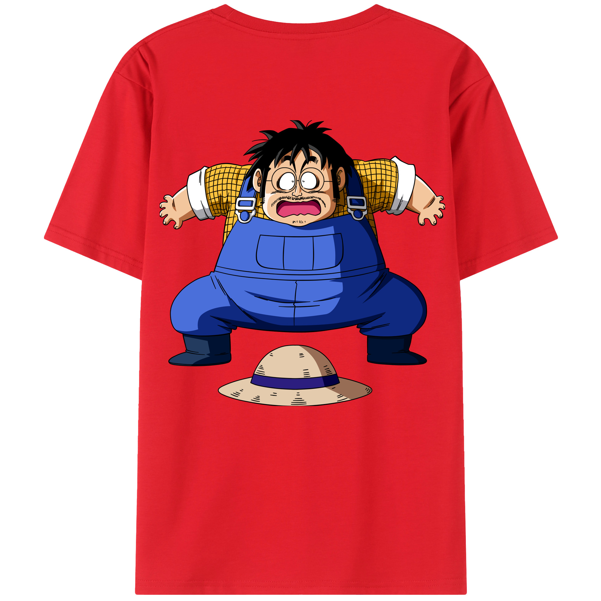 （画像用） ドラゴンボール DRAGON BALL 綿100％ メンズ半袖Tシャツ（バックプリント） 通気性