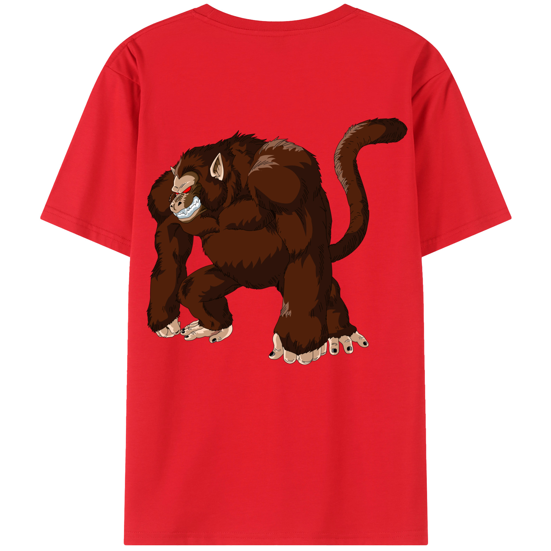 （画像用） ドラゴンボール DRAGON BALL 綿100％ メンズ半袖Tシャツ（バックプリント） 通気性