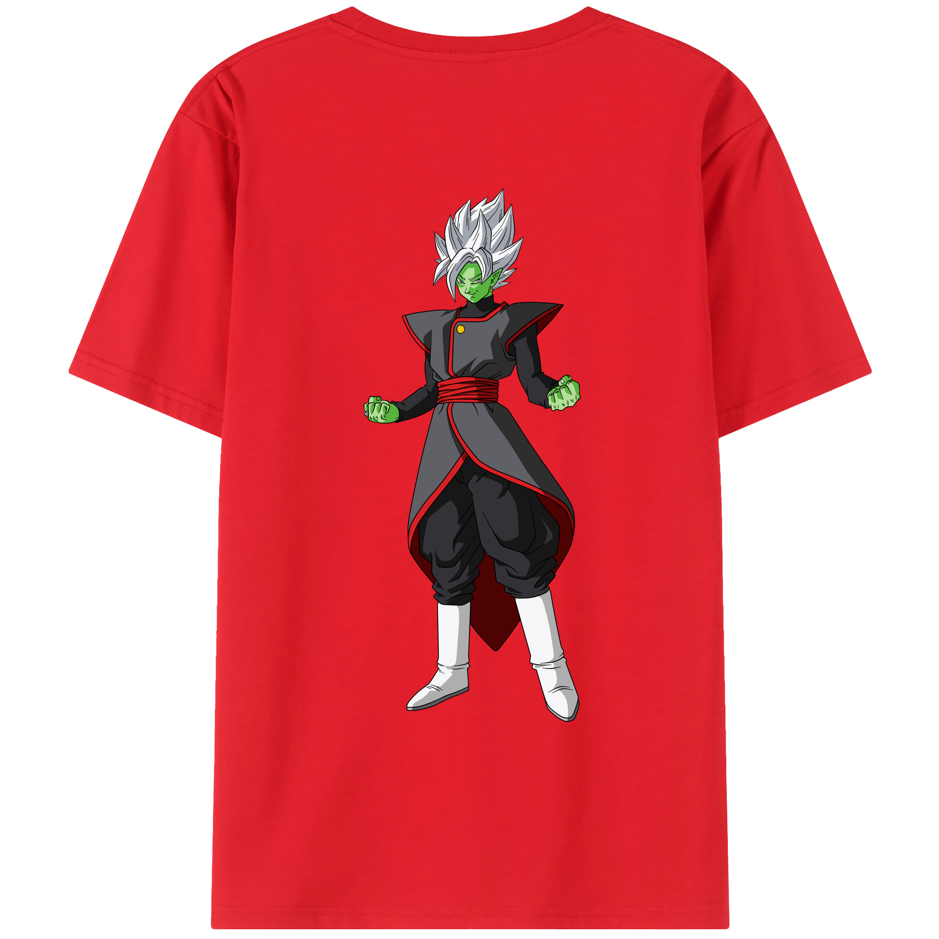 （画像用） ドラゴンボール ベジット DRAGON BALL Vegetto 綿100％ メンズ半袖Tシャツ（バックプリント） 通気性