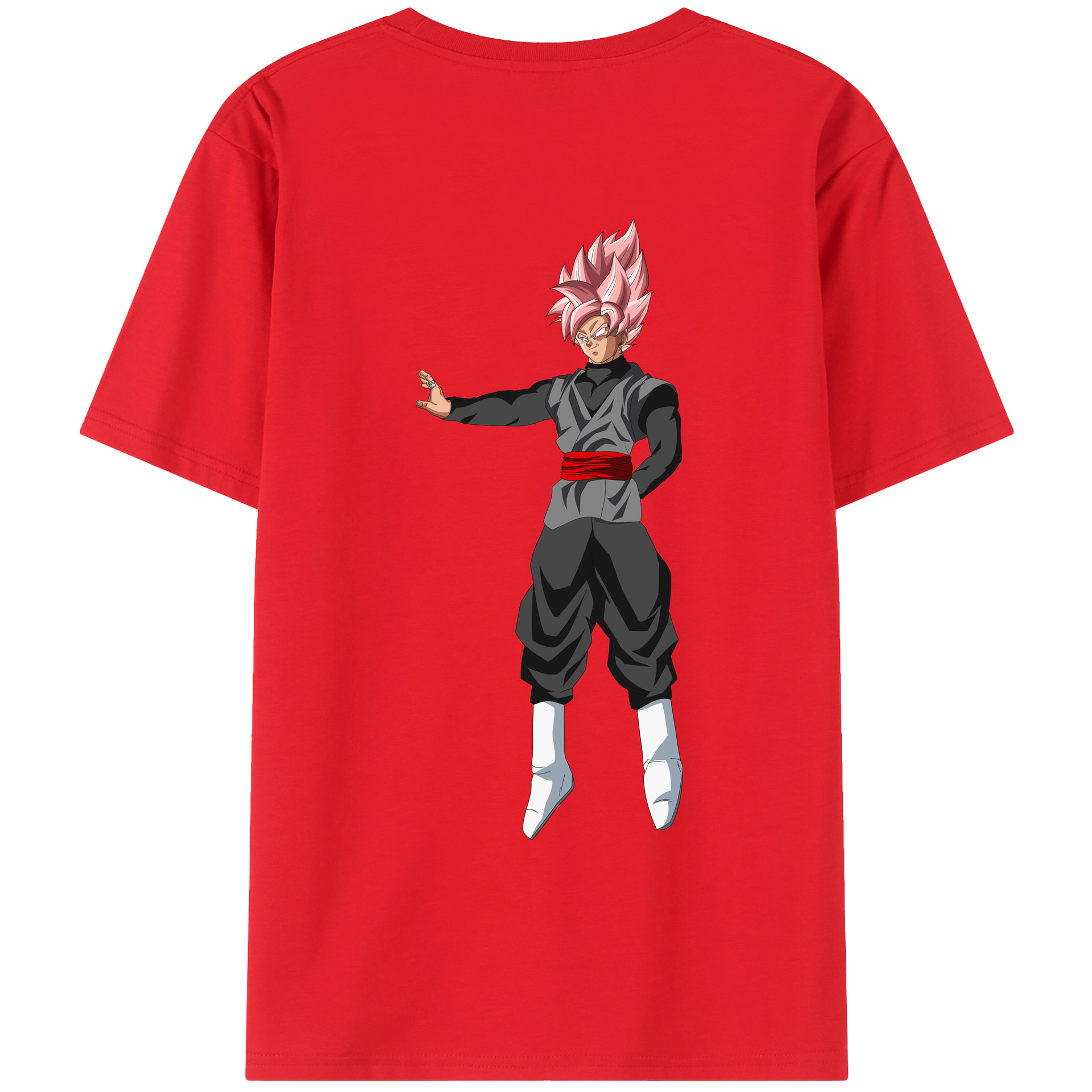 （画像用） ドラゴンボール ベジット DRAGON BALL Vegetto 綿100％ メンズ半袖Tシャツ（バックプリント） 通気性