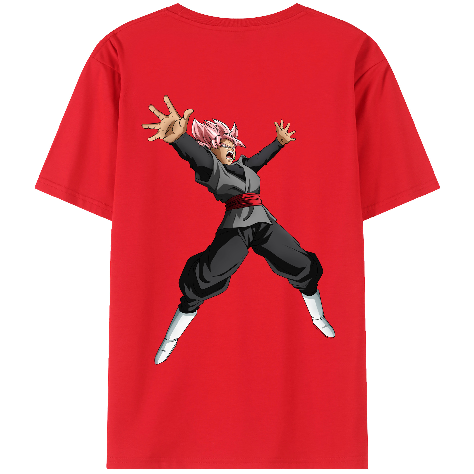 （画像用） ドラゴンボール ベジット DRAGON BALL Vegetto 綿100％ メンズ半袖Tシャツ（バックプリント） 通気性