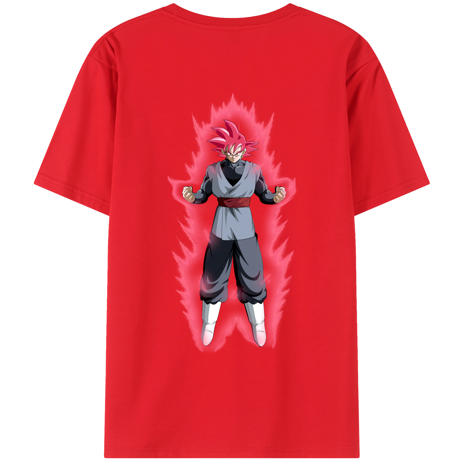 （画像用） ドラゴンボール ベジット DRAGON BALL Vegetto 綿100％ メンズ半袖Tシャツ（バックプリント） 通気性