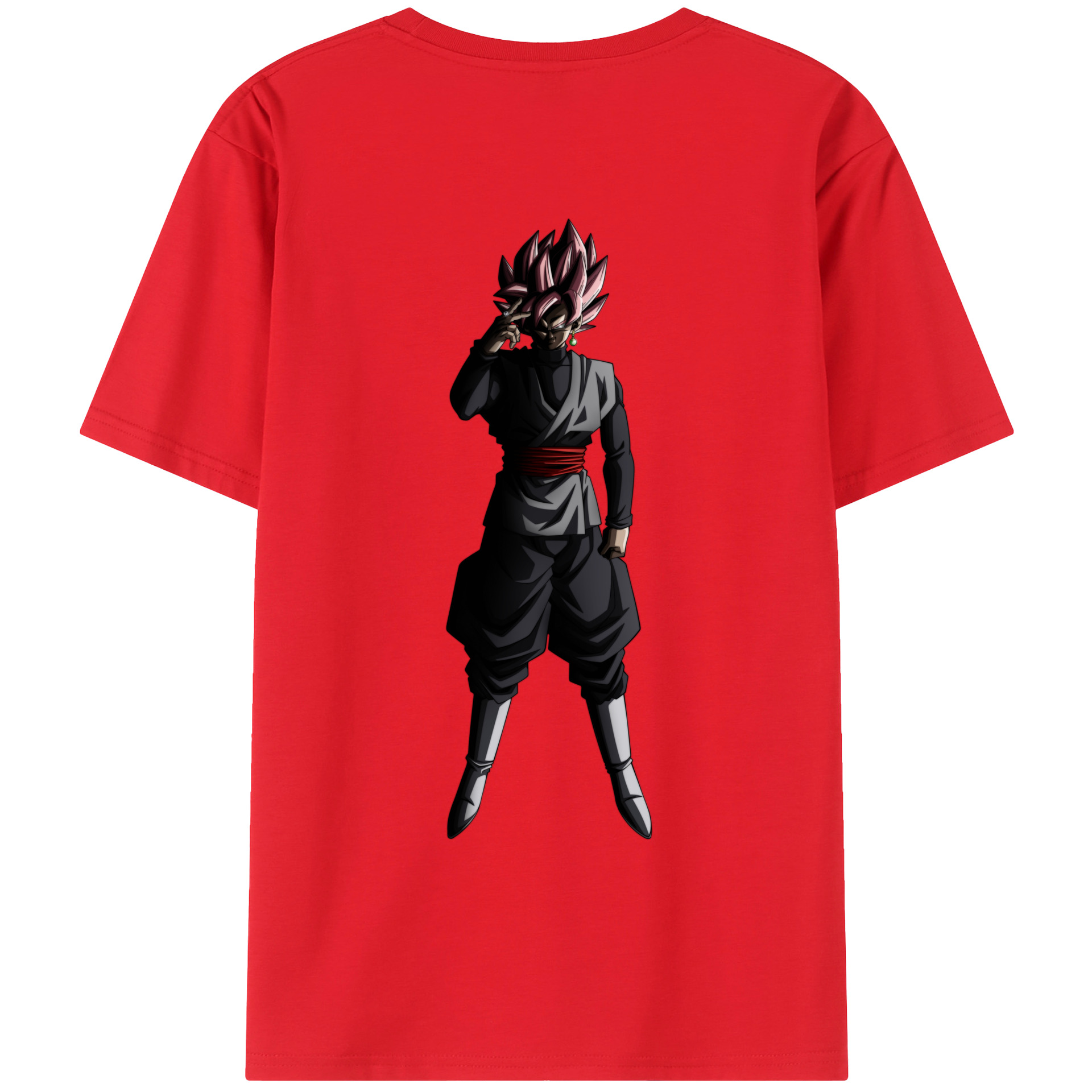 （画像用） ドラゴンボール ベジット DRAGON BALL Vegetto 綿100％ メンズ半袖Tシャツ（バックプリント） 通気性