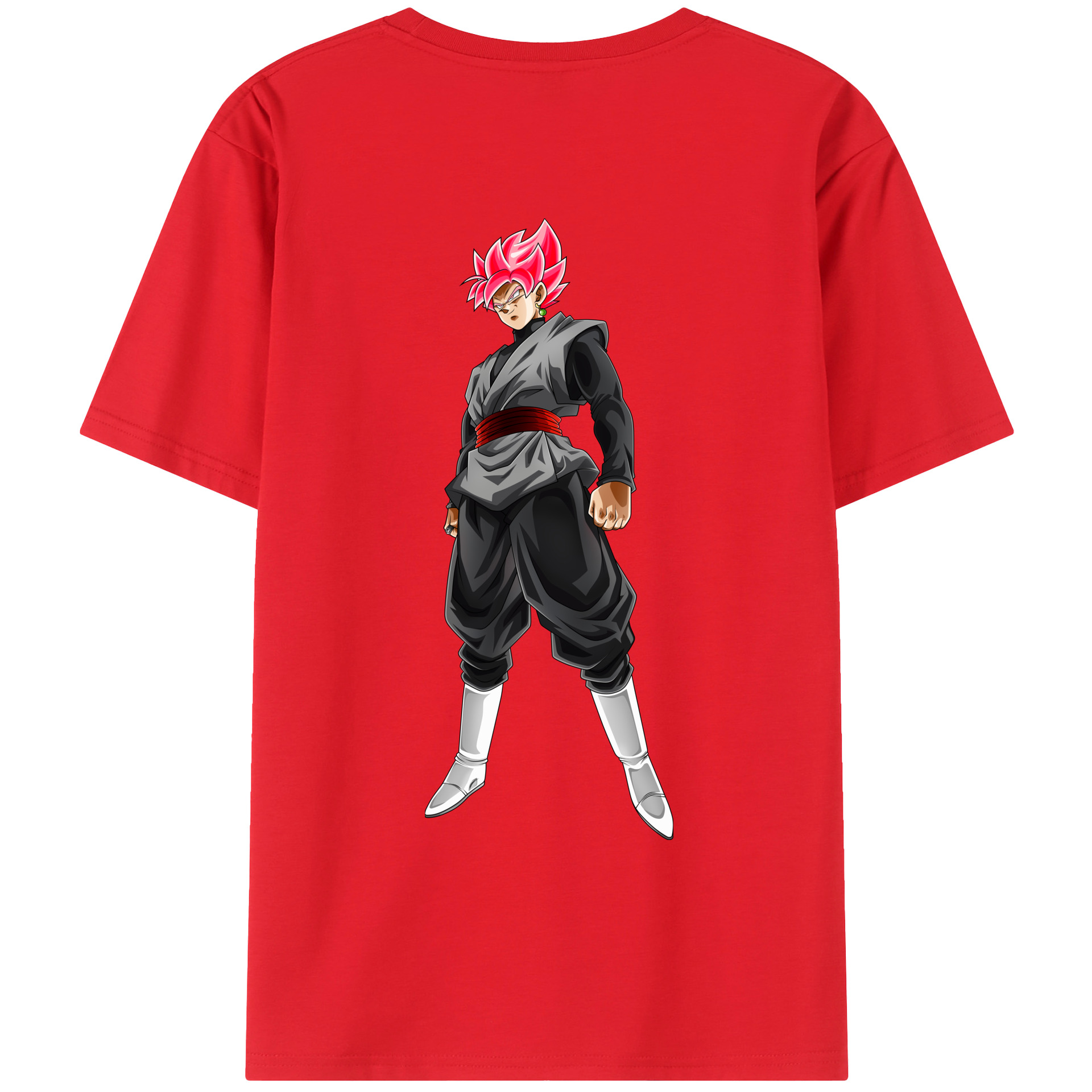 （画像用） ドラゴンボール ベジット DRAGON BALL Vegetto 綿100％ メンズ半袖Tシャツ（バックプリント） 通気性