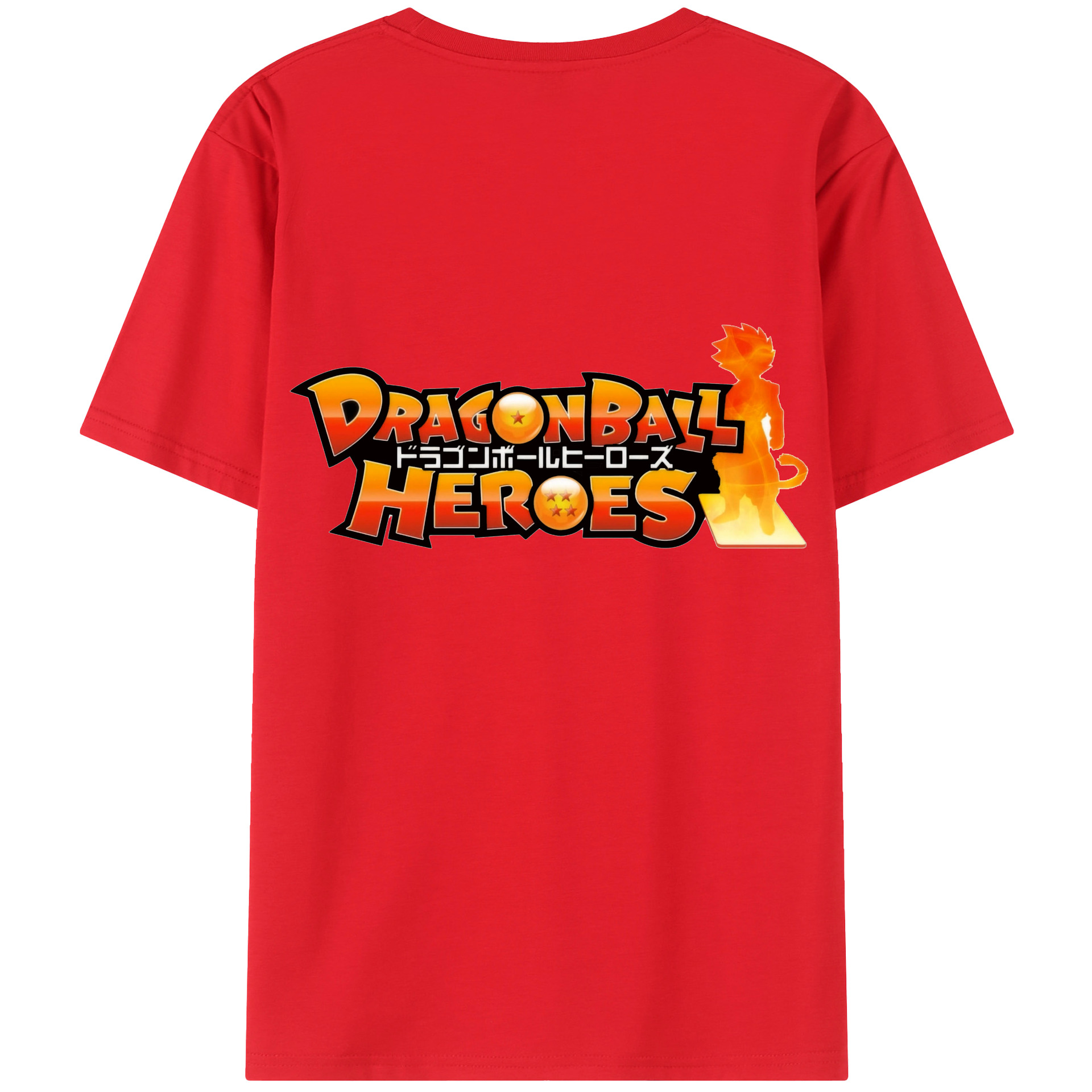 （画像用） ドラゴンボール DRAGON BALL 綿100％ メンズ半袖Tシャツ（バックプリント） 通気性