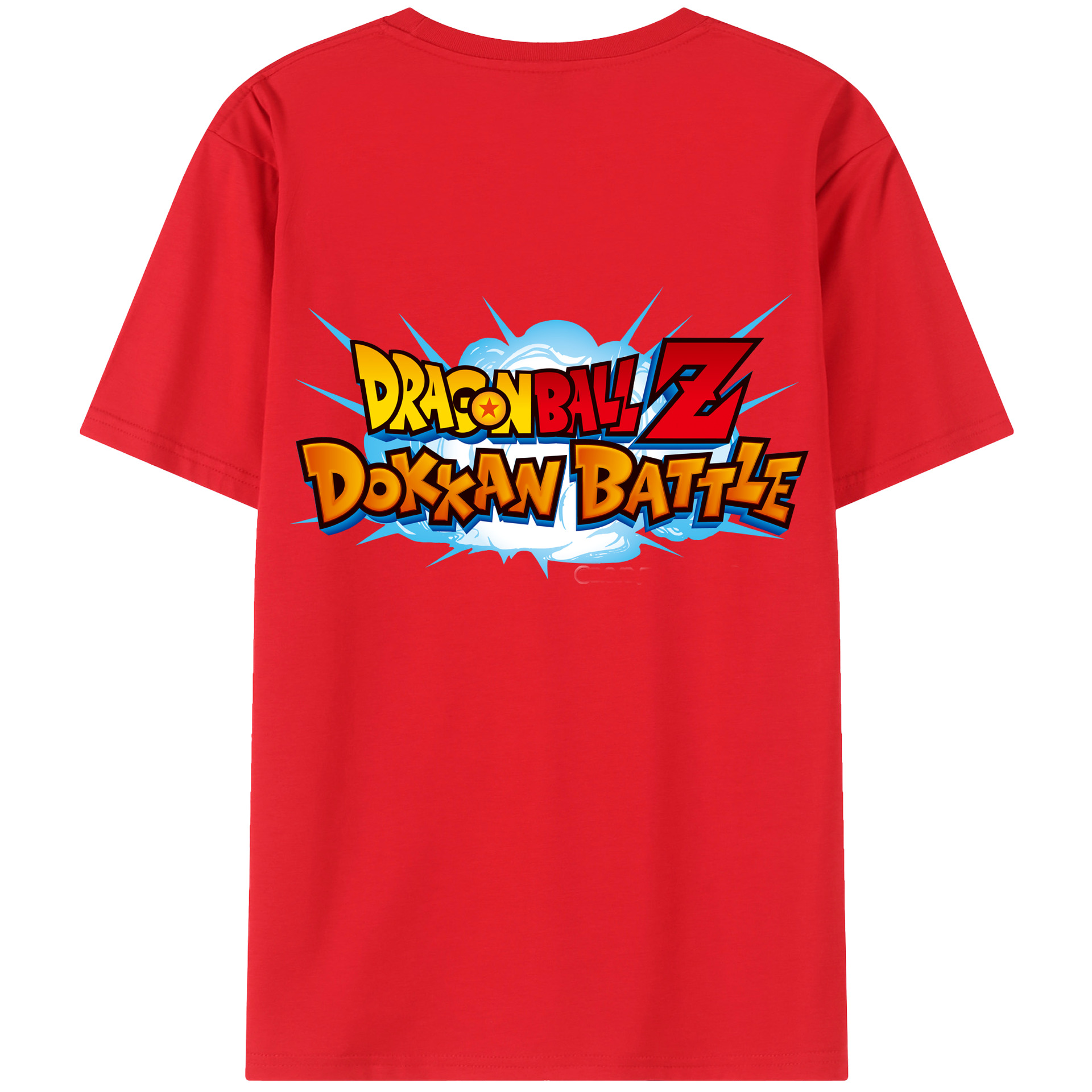 （画像用） ドラゴンボール DRAGON BALL 綿100％ メンズ半袖Tシャツ（バックプリント） 通気性