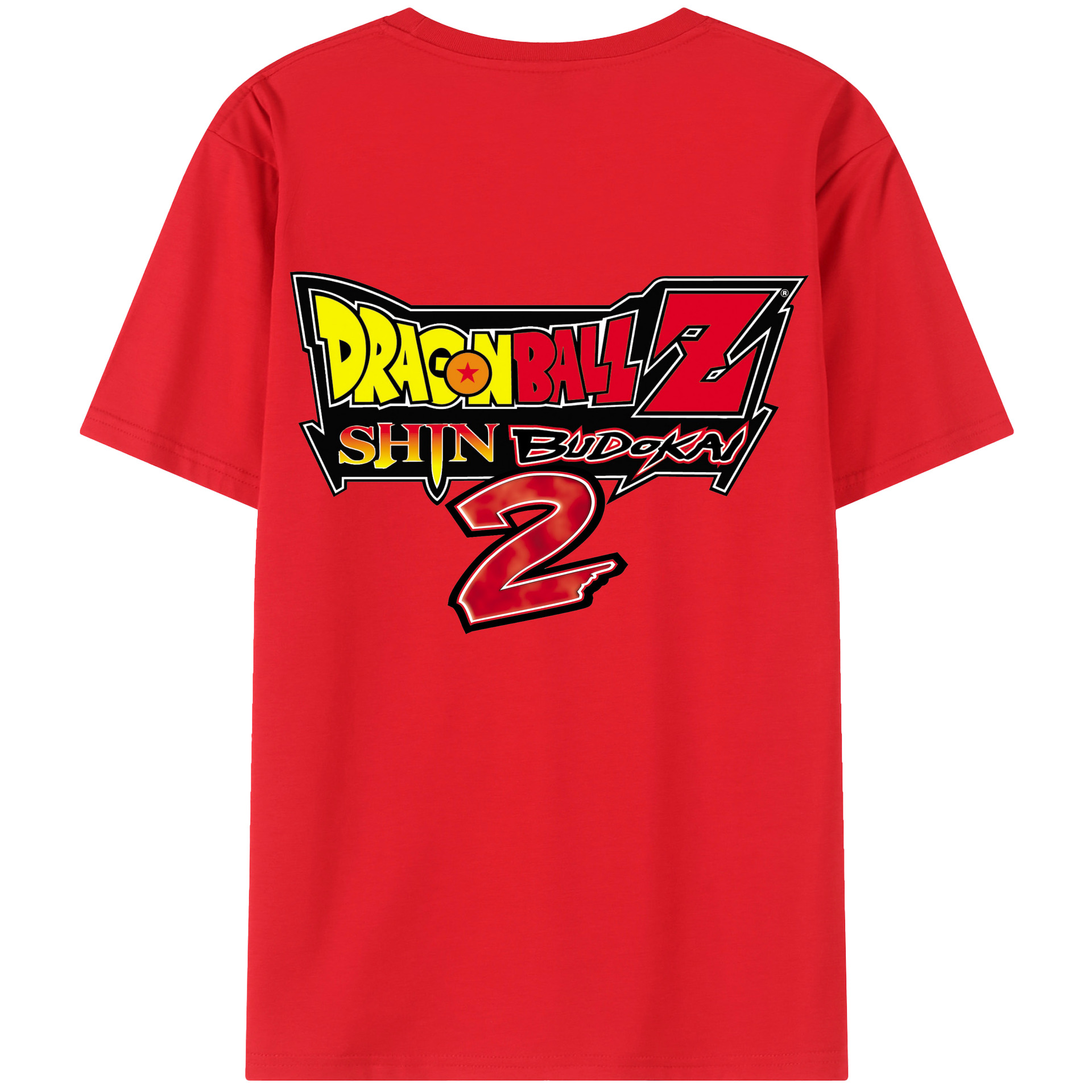 （画像用） ドラゴンボール DRAGON BALL 綿100％ メンズ半袖Tシャツ（バックプリント） 通気性