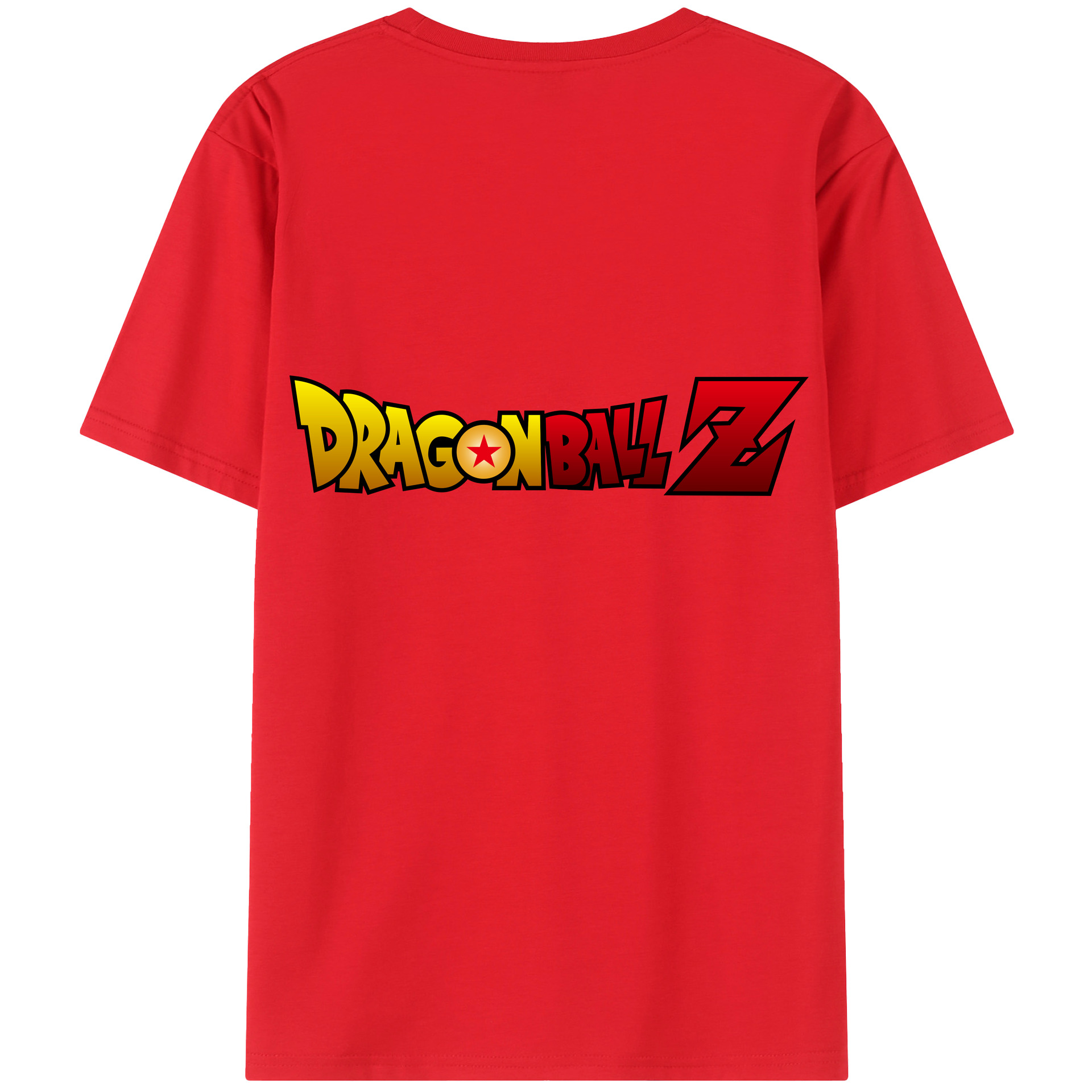 （画像用） ドラゴンボール DRAGON BALL 綿100％ メンズ半袖Tシャツ（バックプリント） 通気性