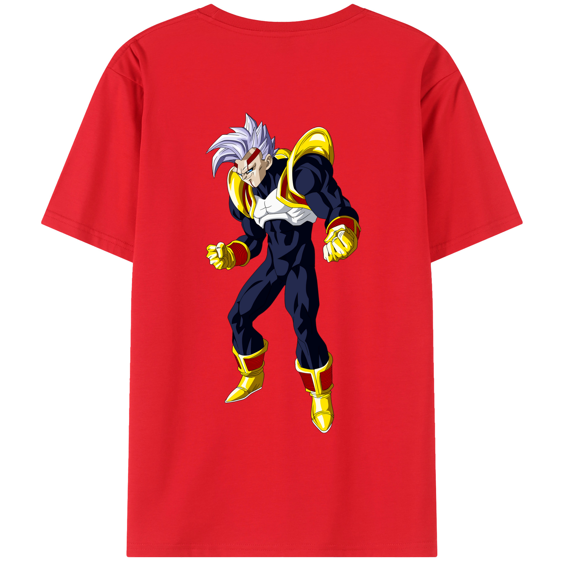 （画像用） ドラゴンボール DRAGON BALL 綿100％ メンズ半袖Tシャツ（バックプリント） 通気性