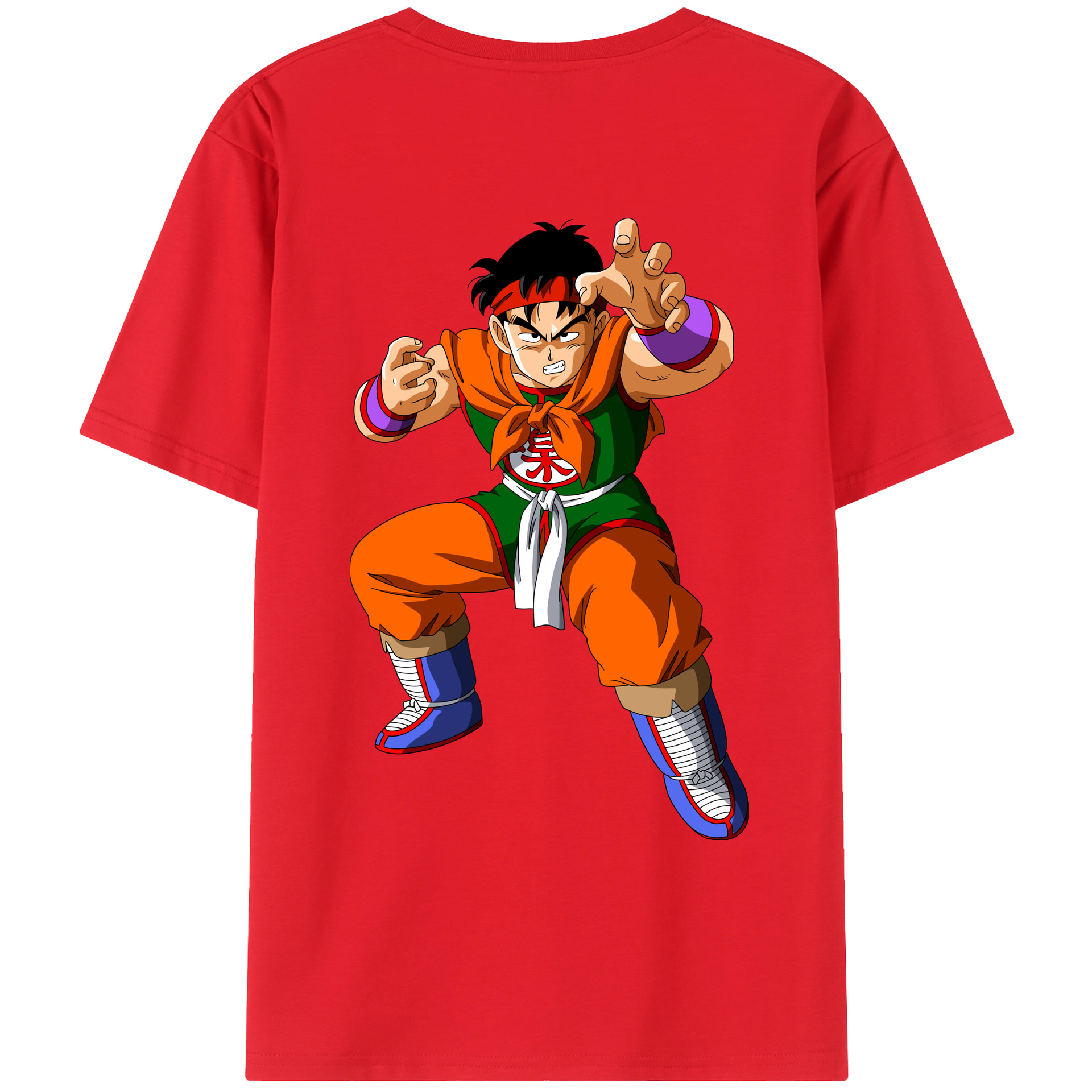 （画像用） ドラゴンボール DRAGON BALL 綿100％ メンズ半袖Tシャツ（バックプリント） 通気性