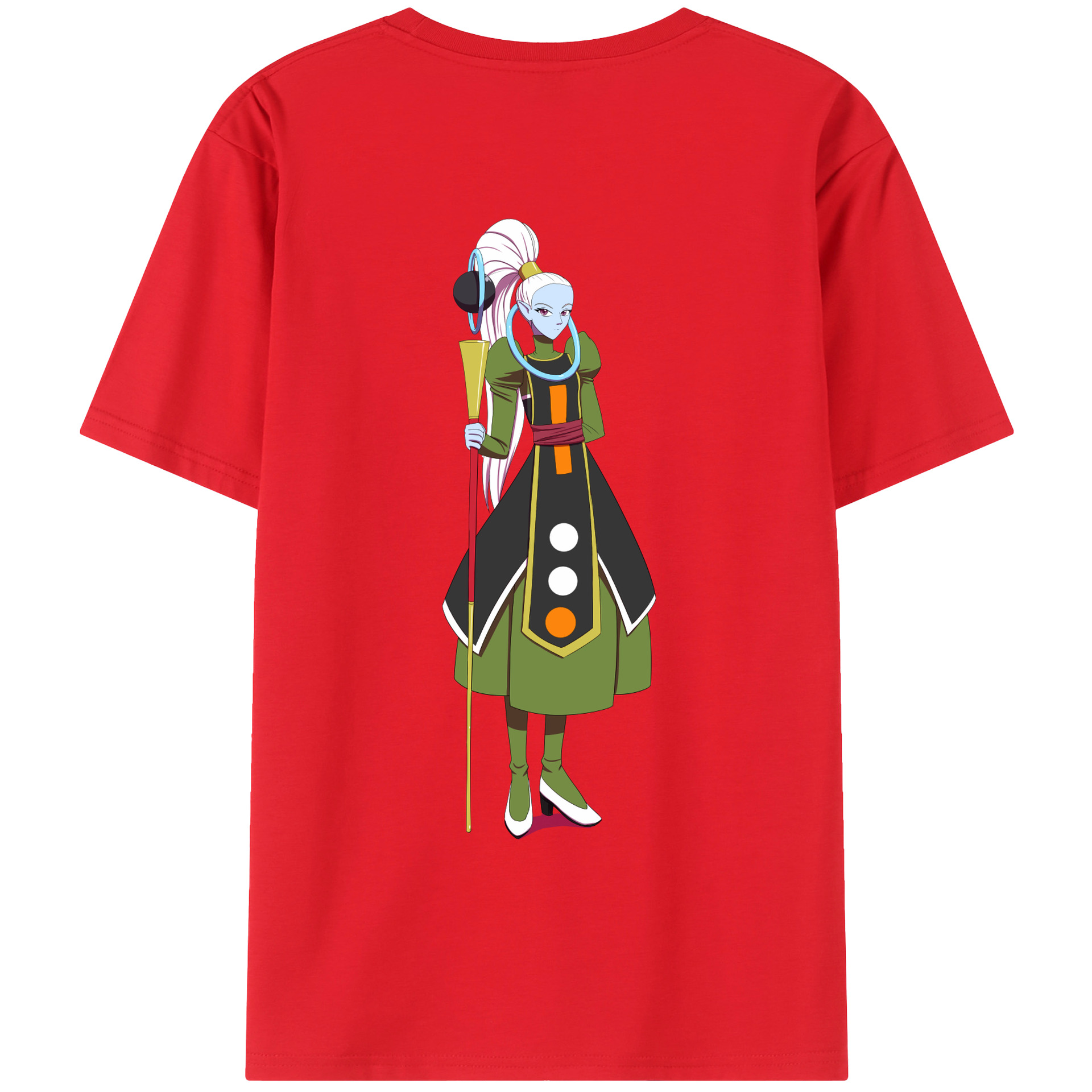（画像用） ドラゴンボール DRAGON BALL 綿100％ メンズ半袖Tシャツ（バックプリント） 通気性