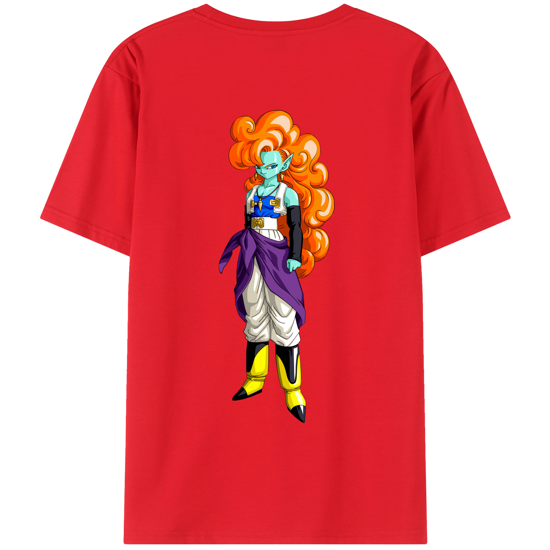 （画像用） ドラゴンボール DRAGON BALL 綿100％ メンズ半袖Tシャツ（バックプリント） 通気性